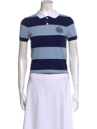 Marc Jacobs Striped Short Sleeve Polo