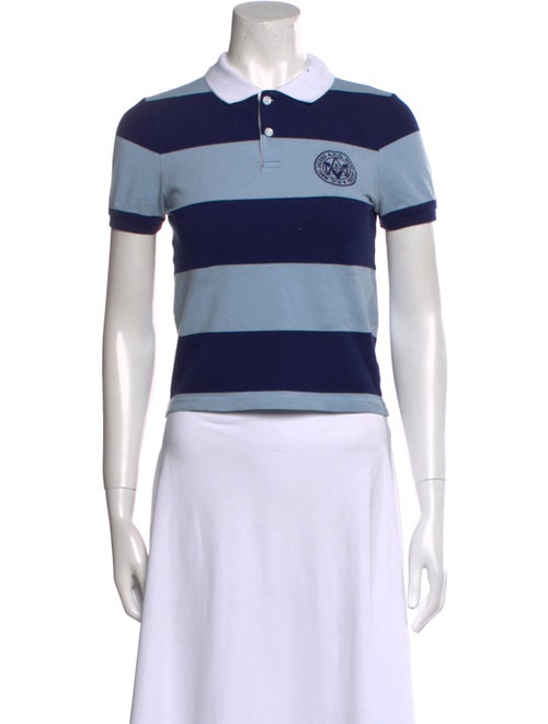 Marc Jacobs Striped Short Sleeve Polo