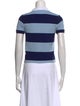 Marc Jacobs Striped Short Sleeve Polo
