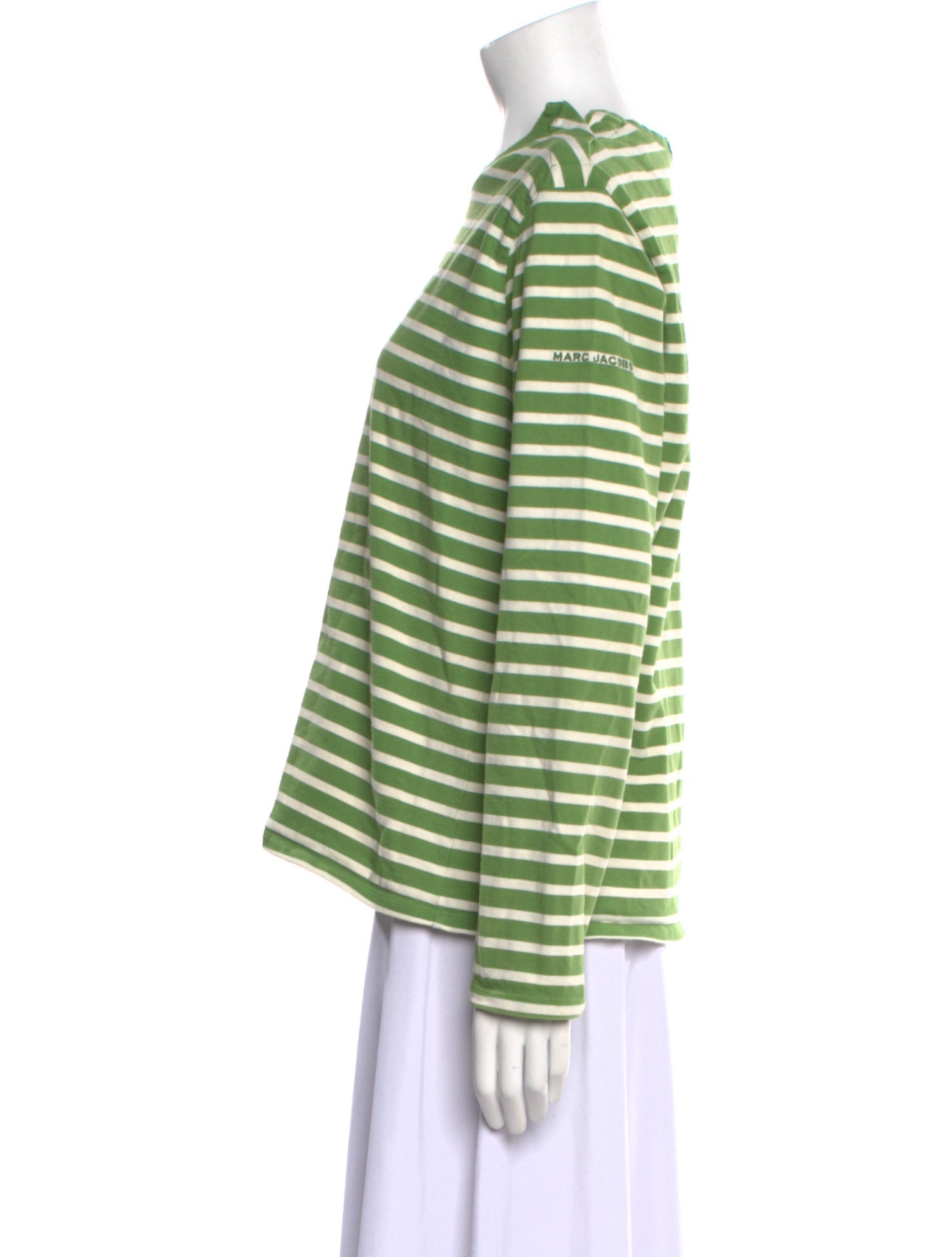 Marc Jacobs Striped Crew Neck Top