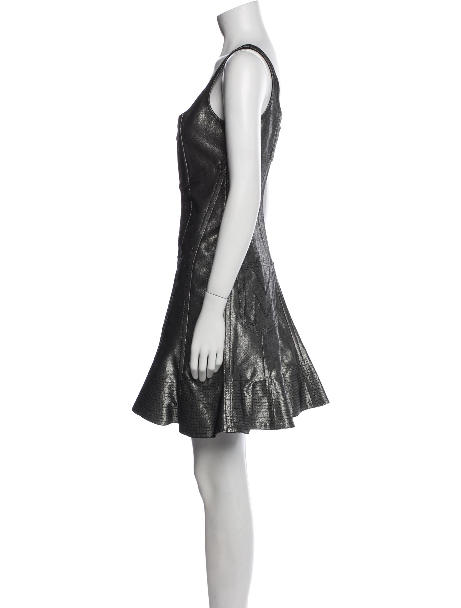 Marc Jacobs Square Neckline Mini Dress