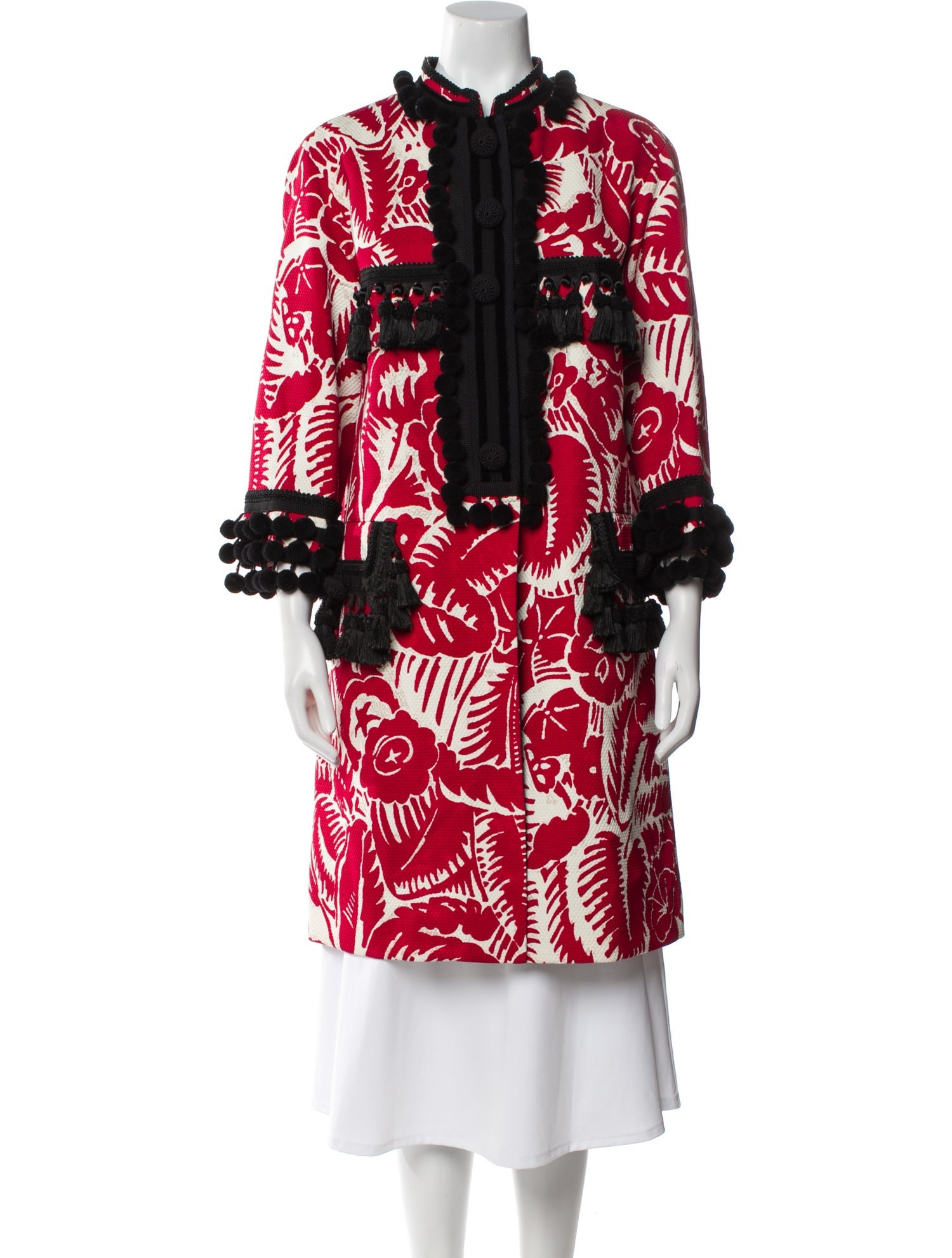 Marc Jacobs 2014 Printed Trench Coat