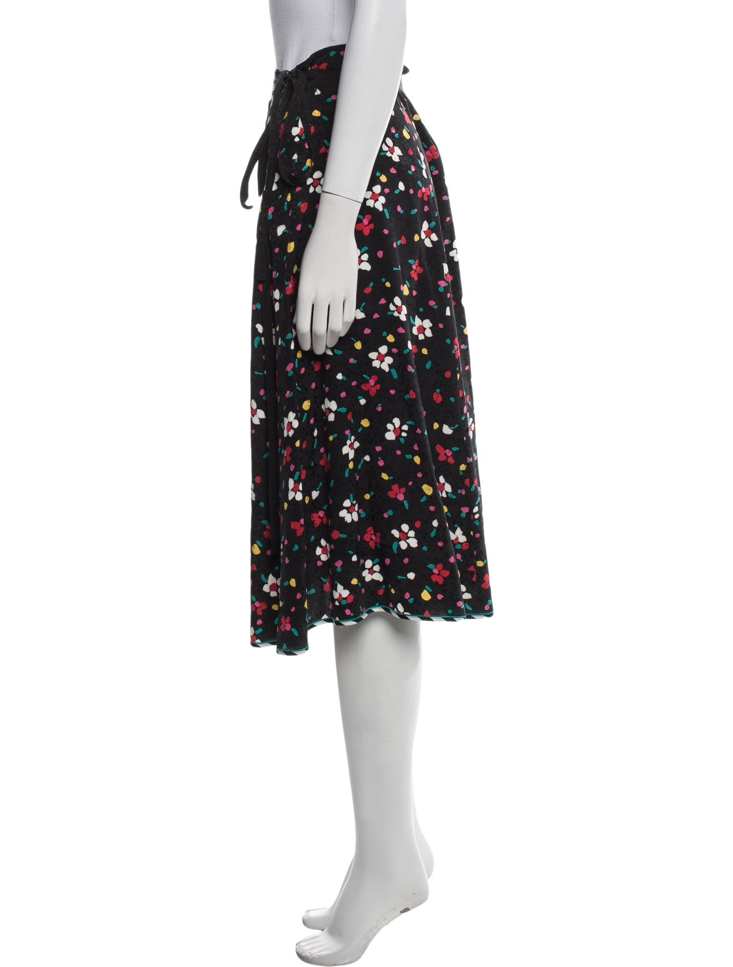 Marc Jacobs Silk Knee-Length Skirt