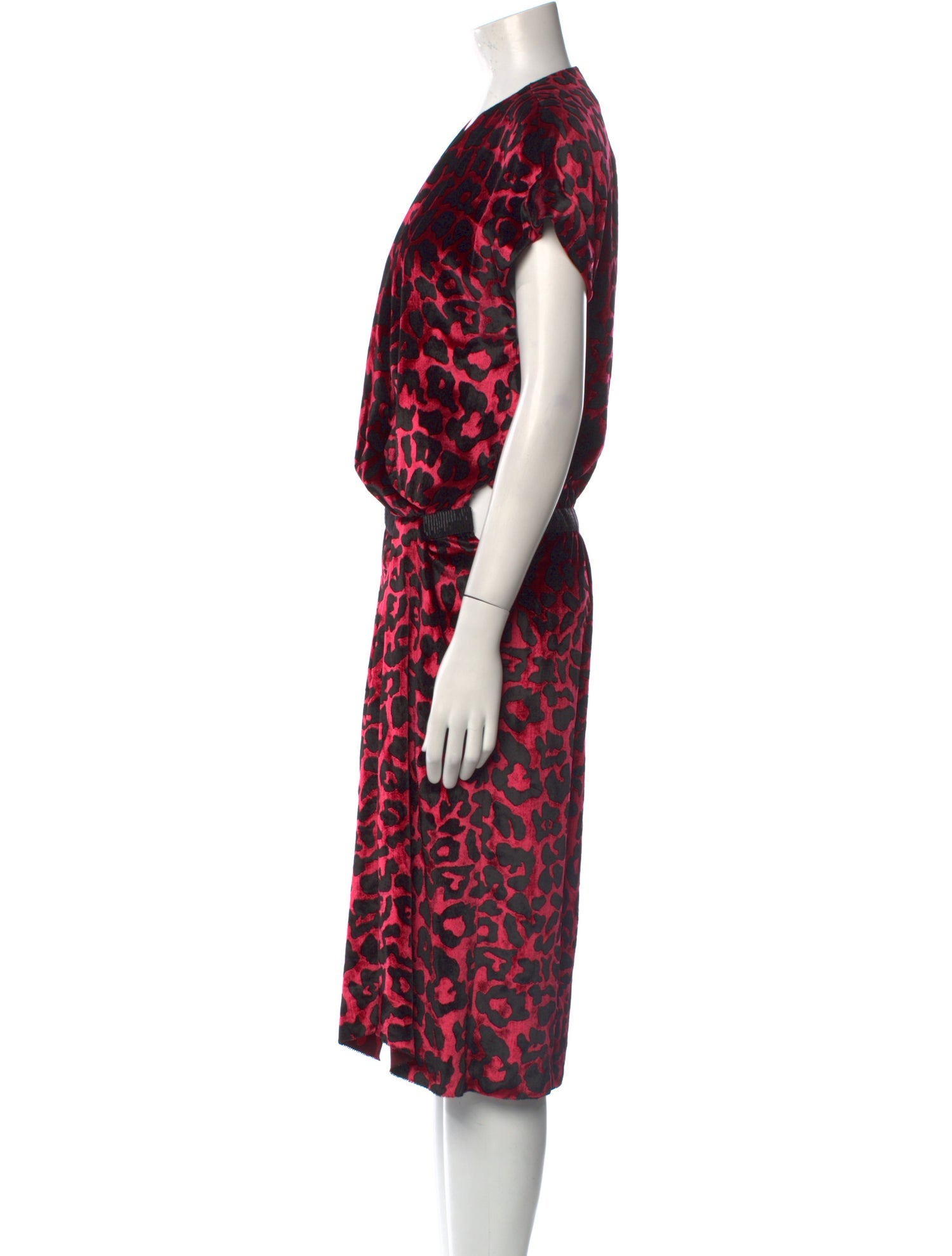 Marc Jacobs Silk Midi Length Dress