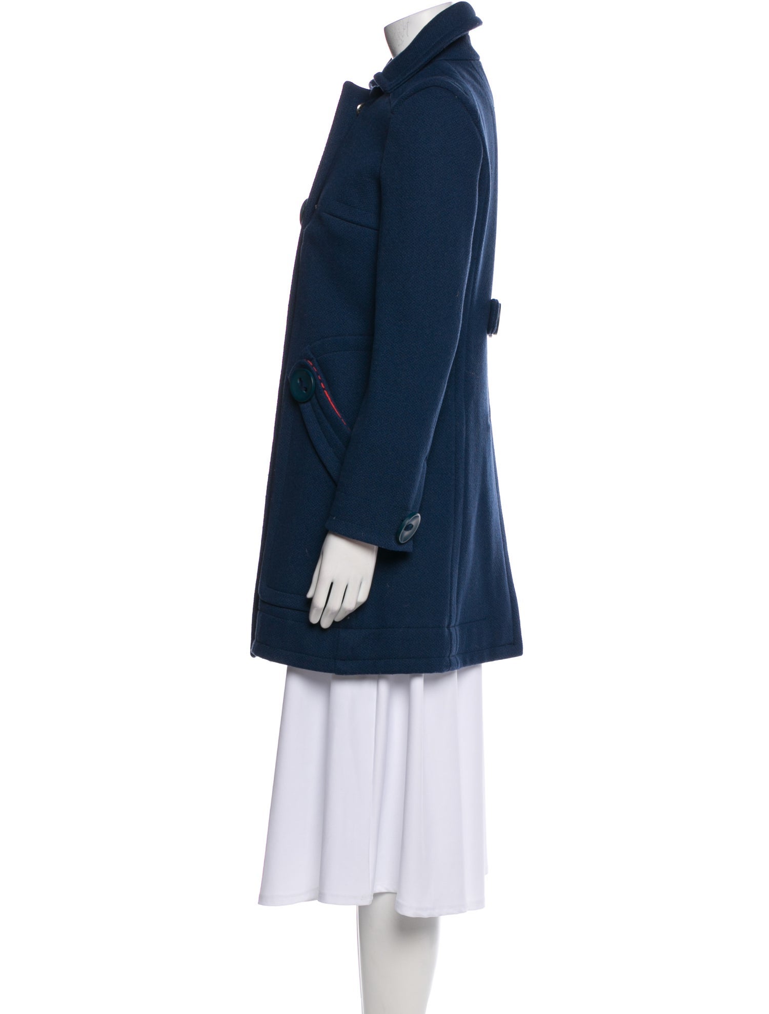 Marc Jacobs Wool Peacoat