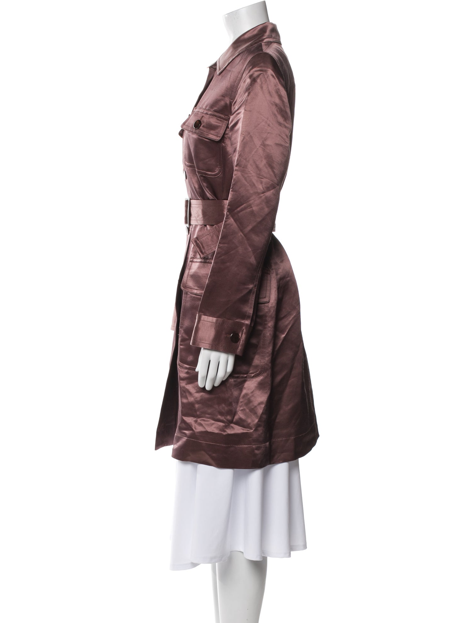 Marc Jacobs Linen Trench Coat