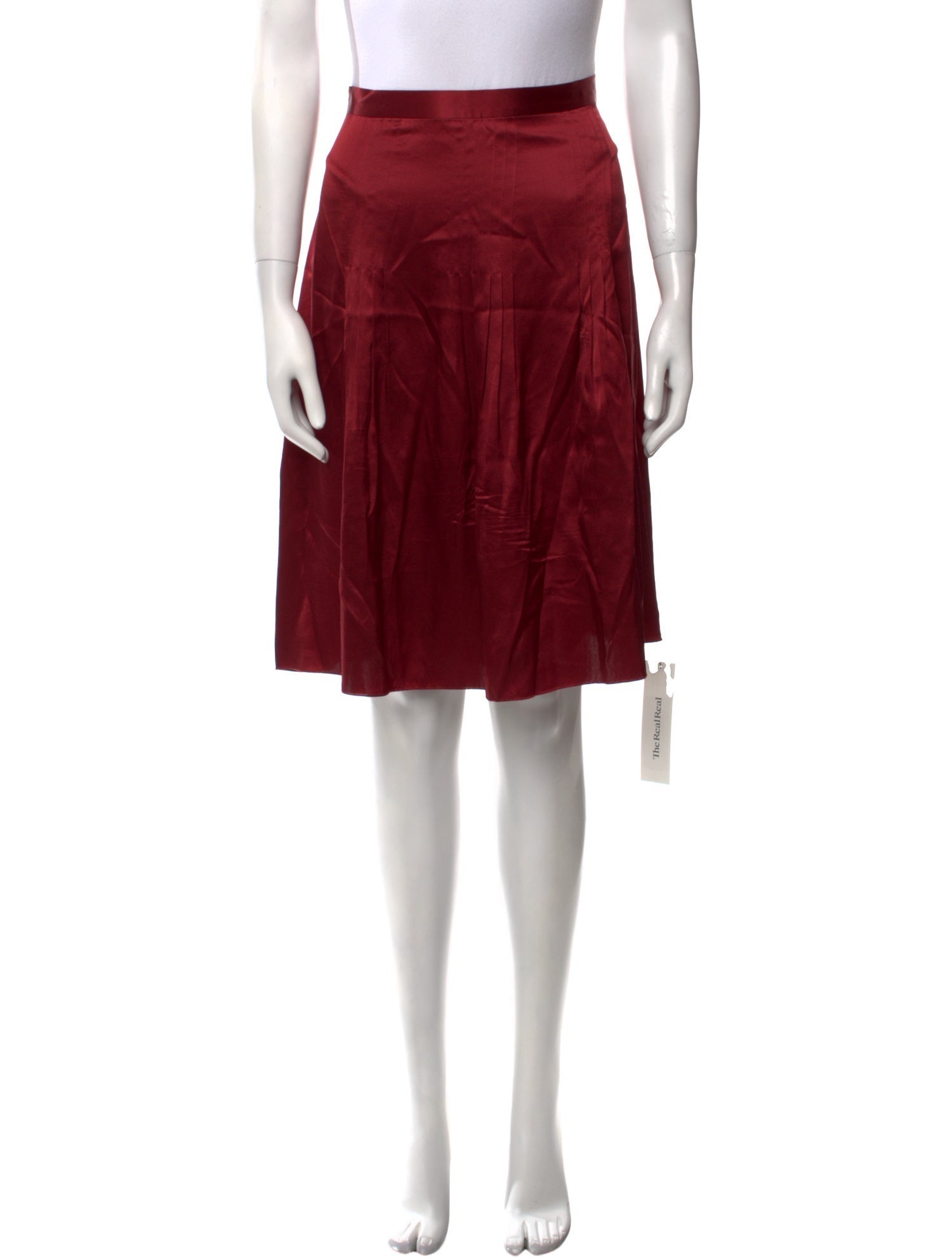 Marc Jacobs Silk Knee-Length Skirt