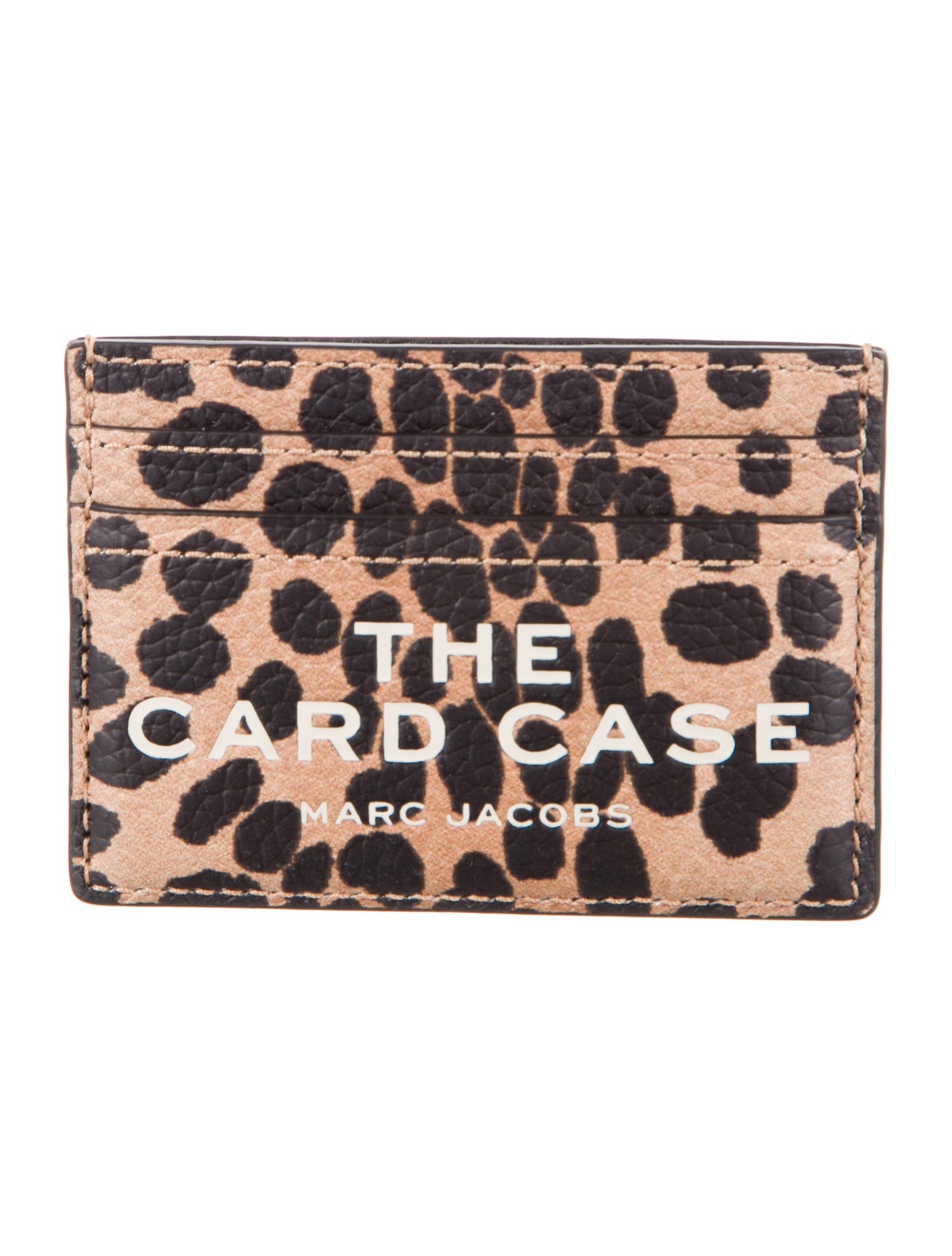 Marc Jacobs Leather Animal Print Wallet