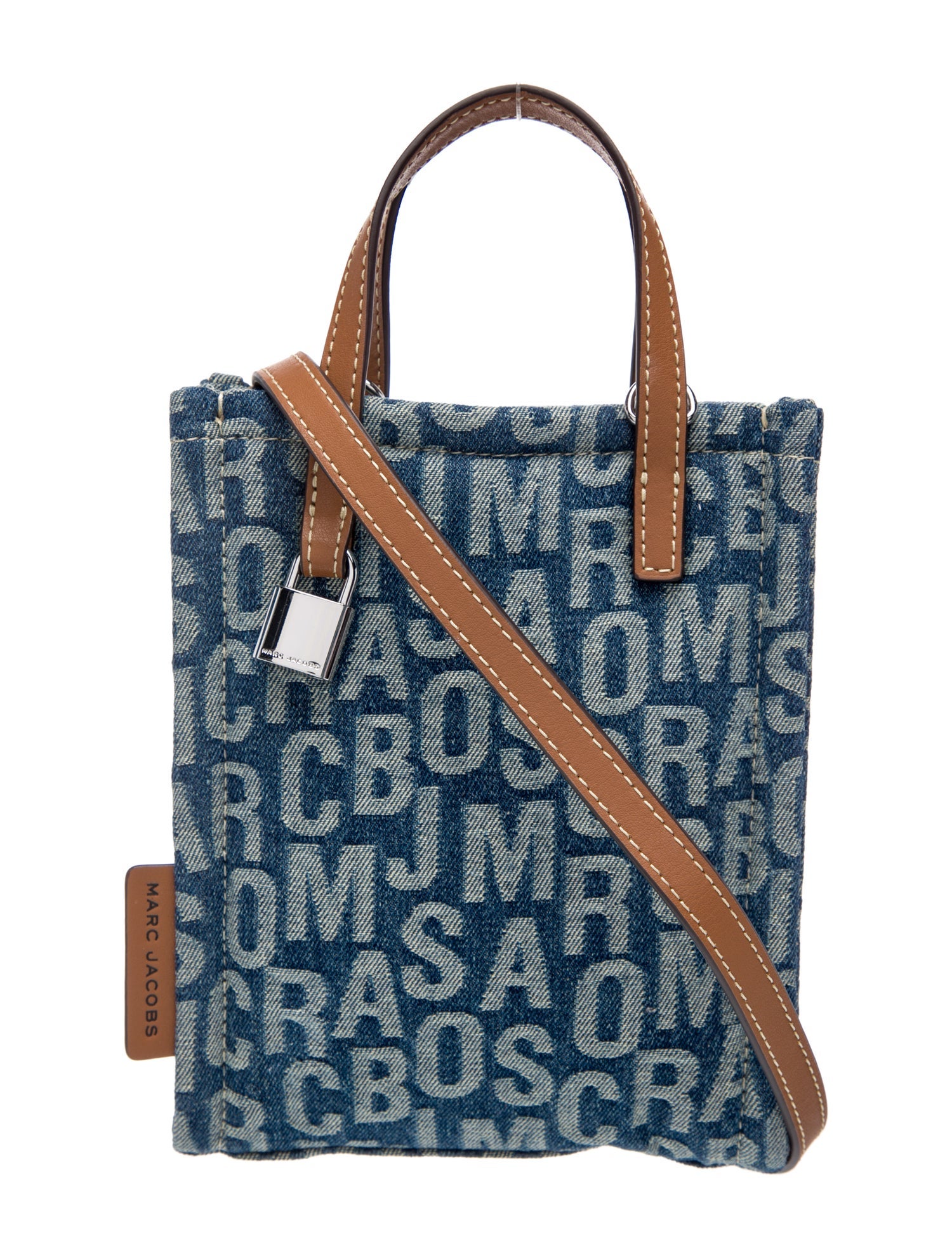 Marc Jacobs Denim Top Handle Bag