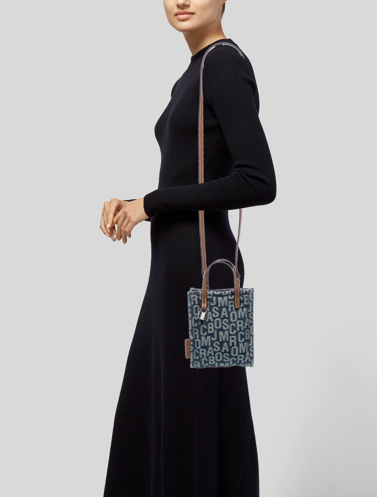 Marc Jacobs Denim Top Handle Bag