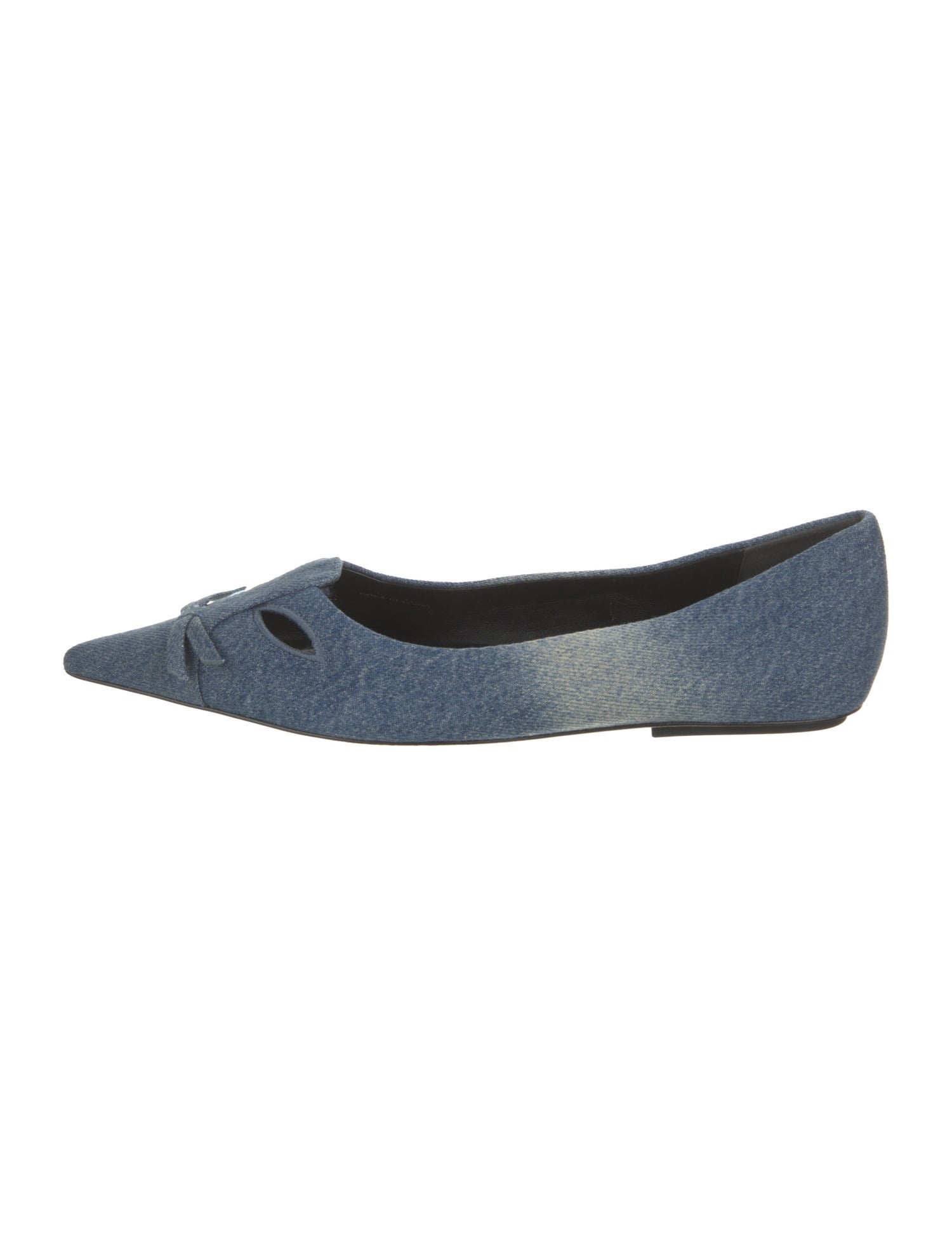Marc Jacobs Denim Ballet Flats