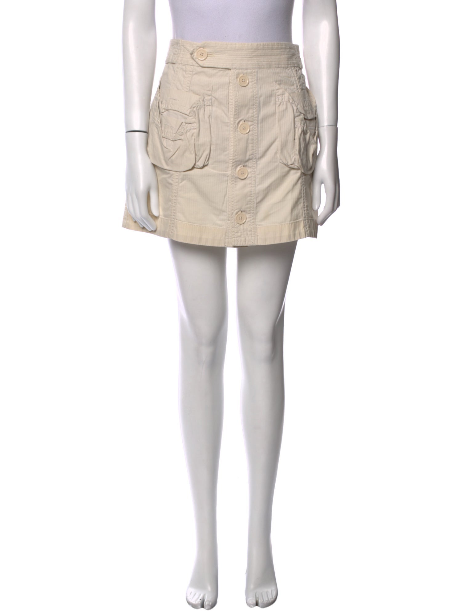 Marc Jacobs Fringe Trim Accent Mini Skirt