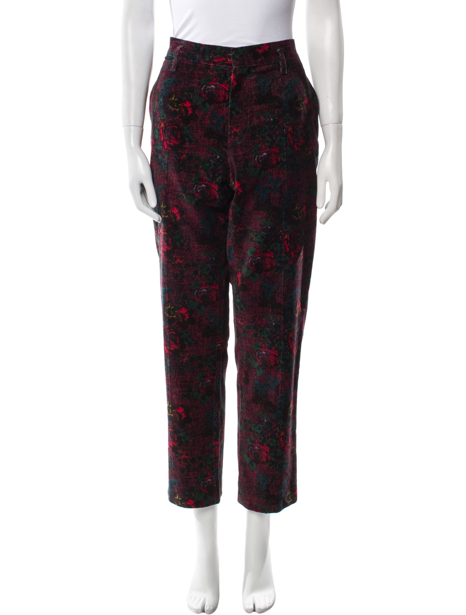 Marc Jacobs Printed Straight Leg Pants