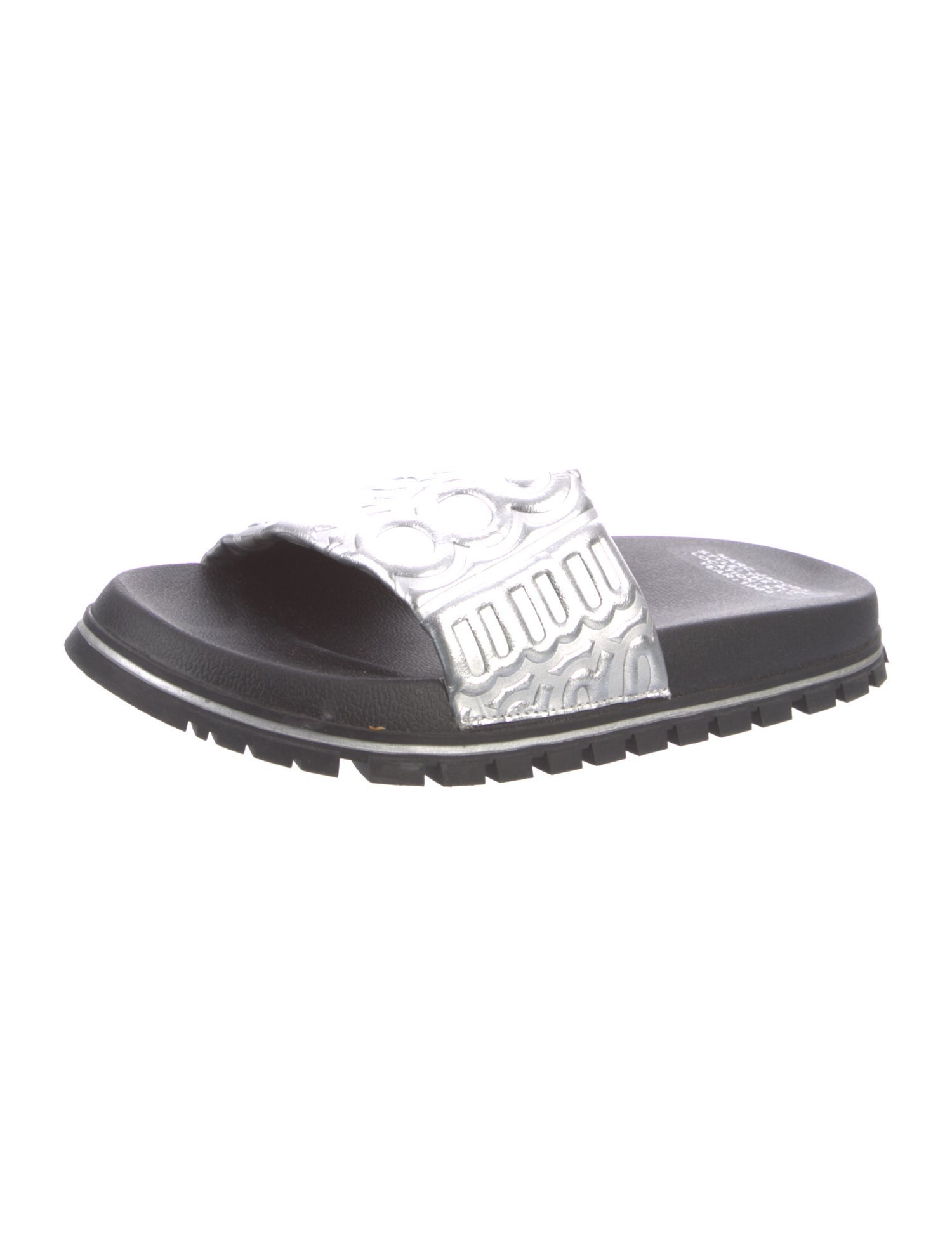 Marc Jacobs Leather Slides