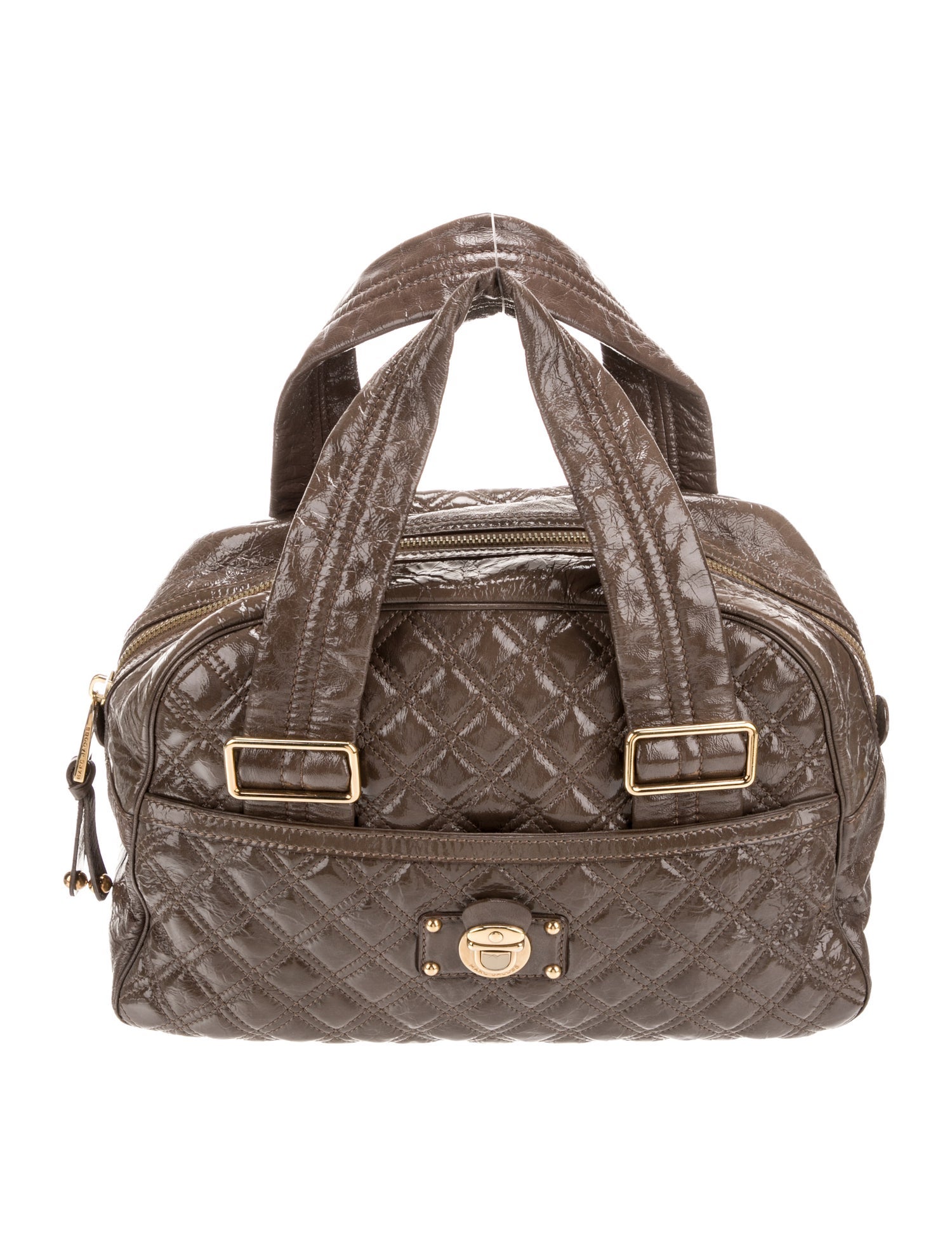 Marc Jacobs Patent Leather Top Handle Bag