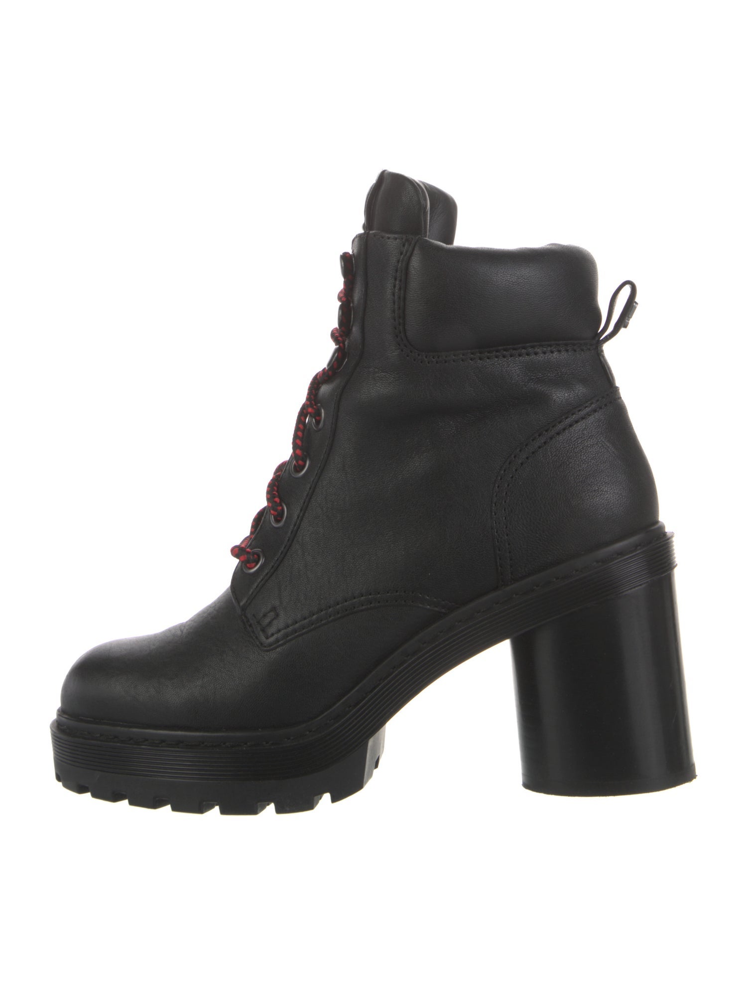Marc Jacobs Leather Lace-Up Boots