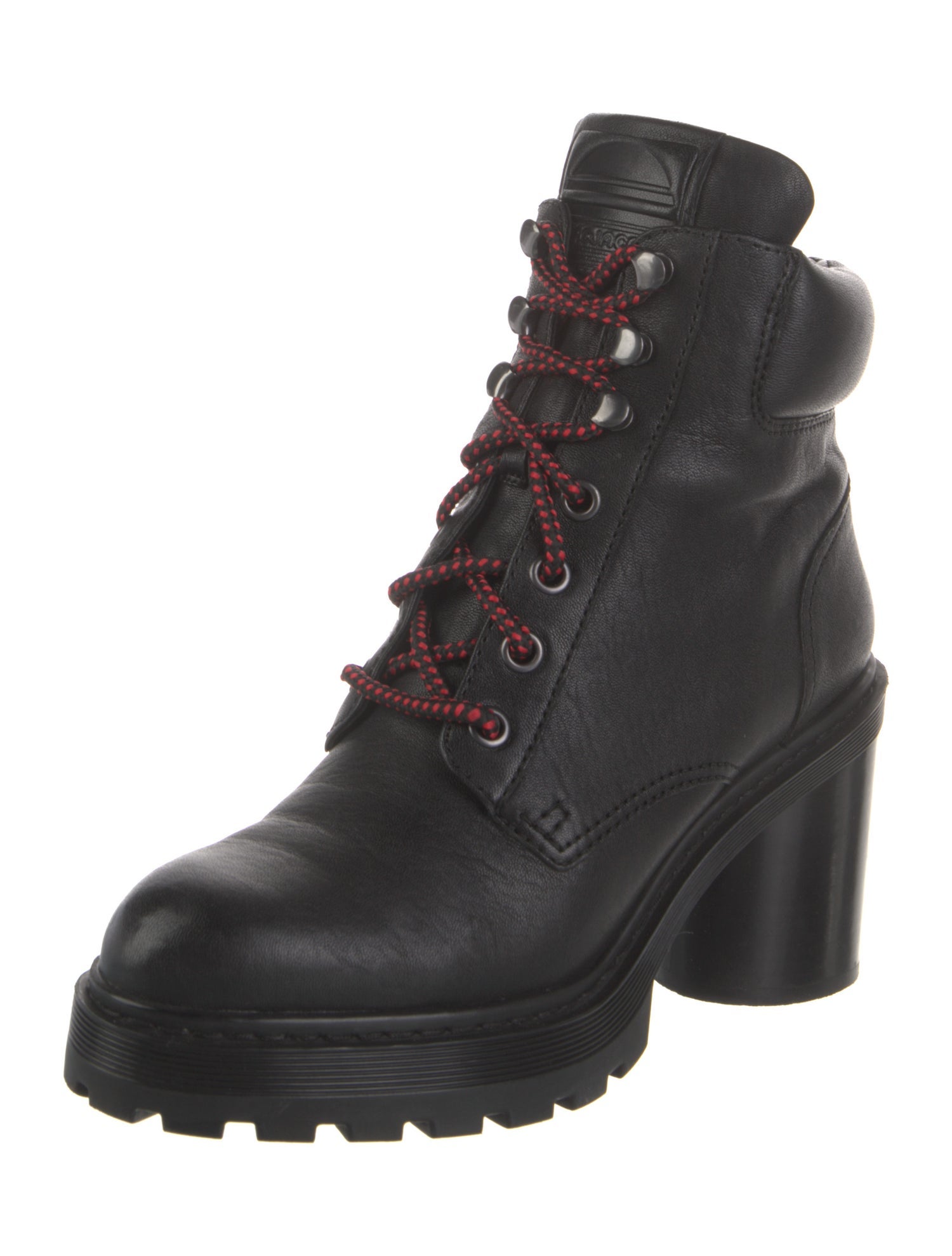 Marc Jacobs Leather Lace-Up Boots