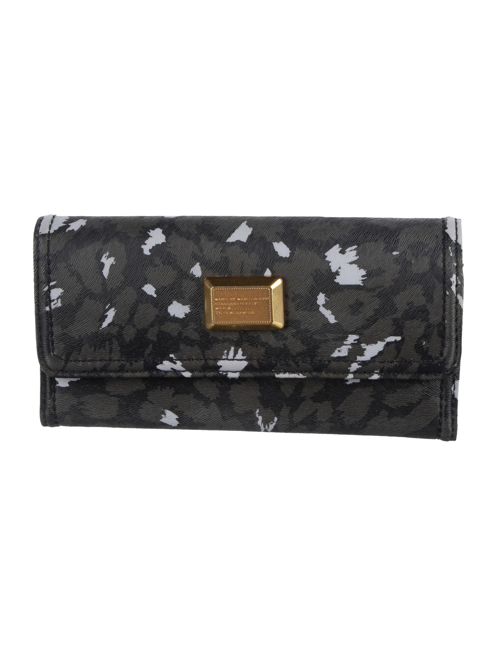 Marc Jacobs Leather Printed Wallet