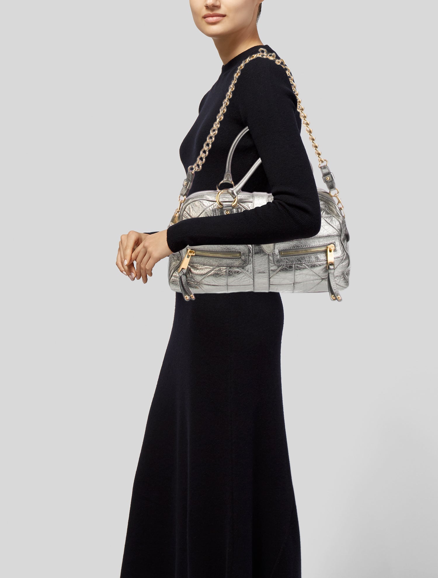 Marc Jacobs Leather Top Handle Bag