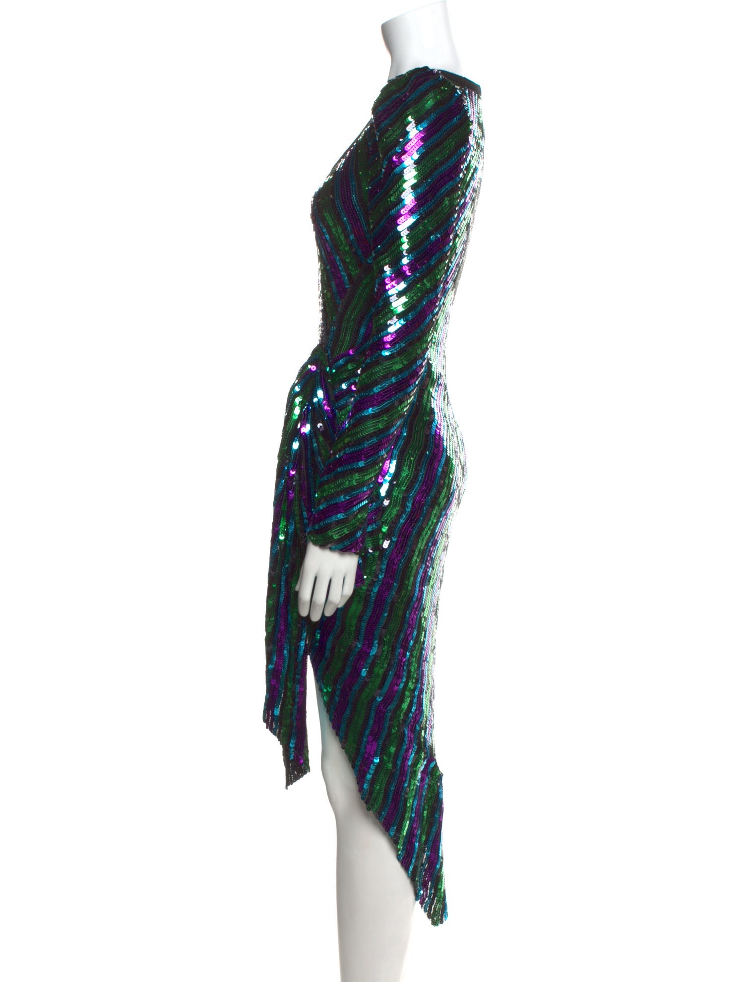 Marc Jacobs Printed Midi Length Dress