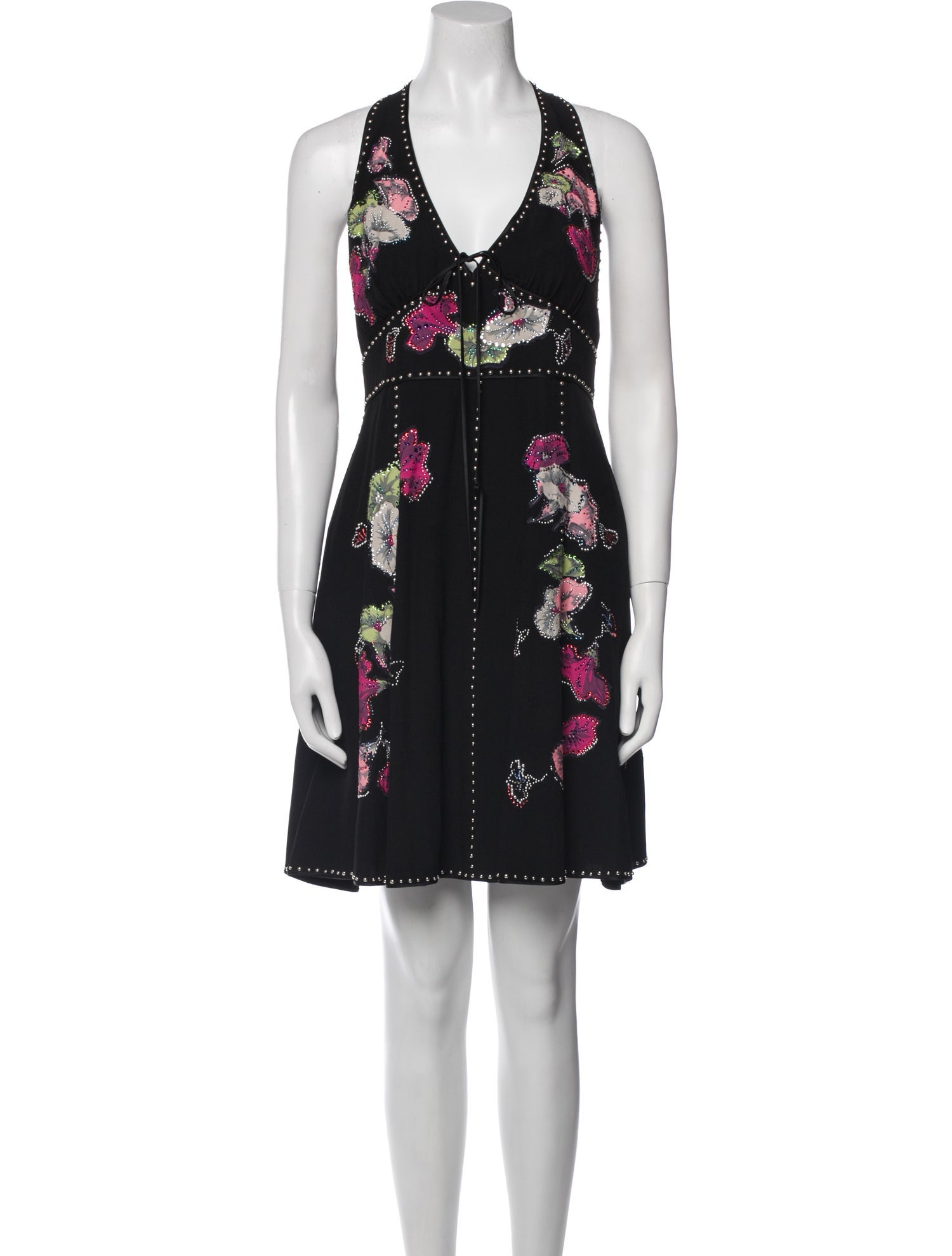 Marc Jacobs Floral Print Mini Dress