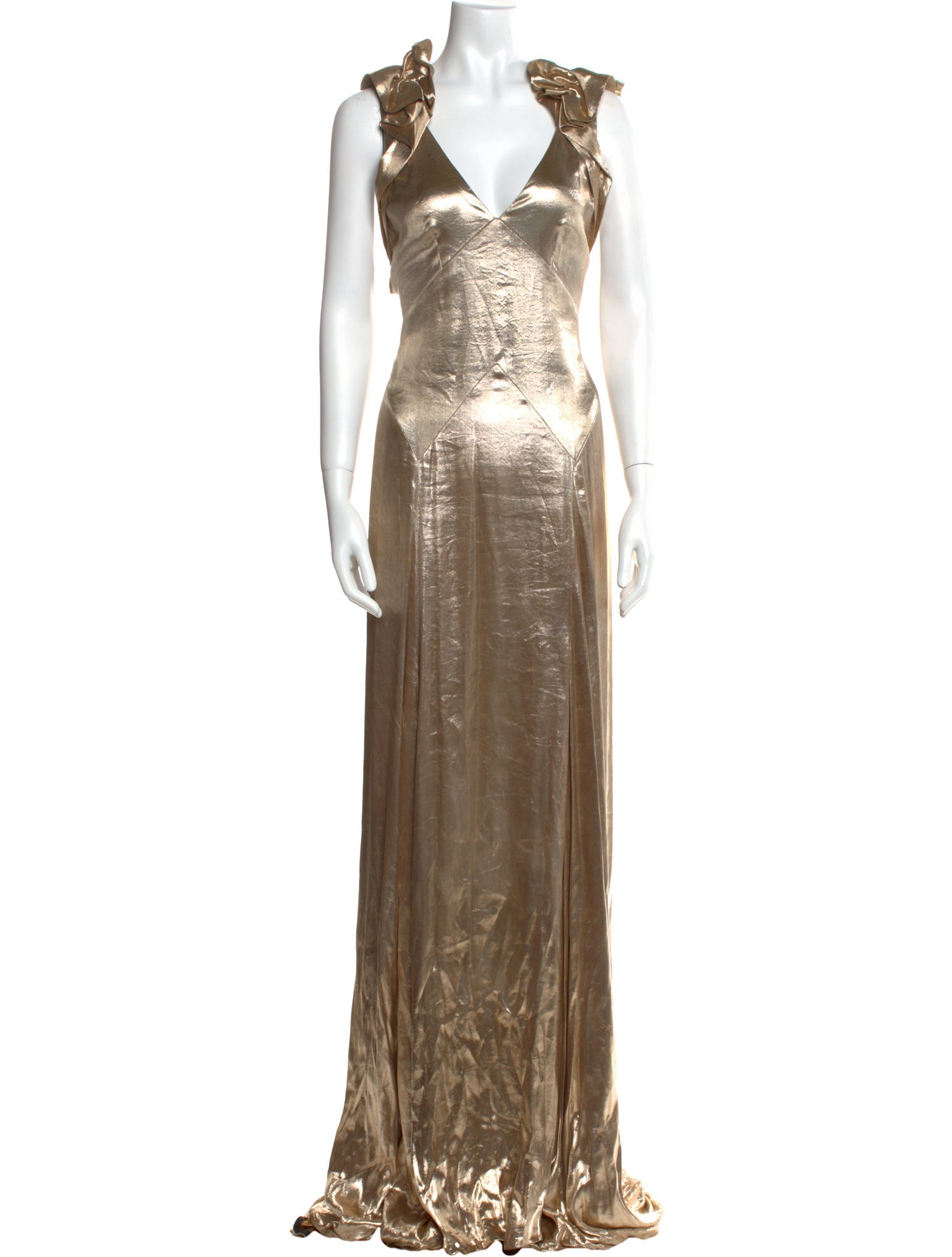 Marc Jacobs V-Neck Long Dress