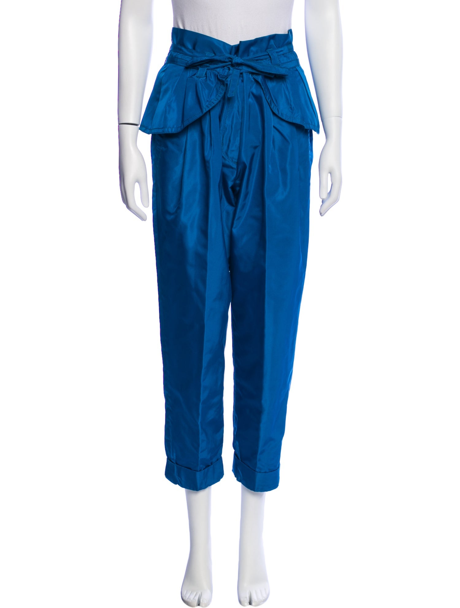 Marc Jacobs Silk Straight Leg Pants