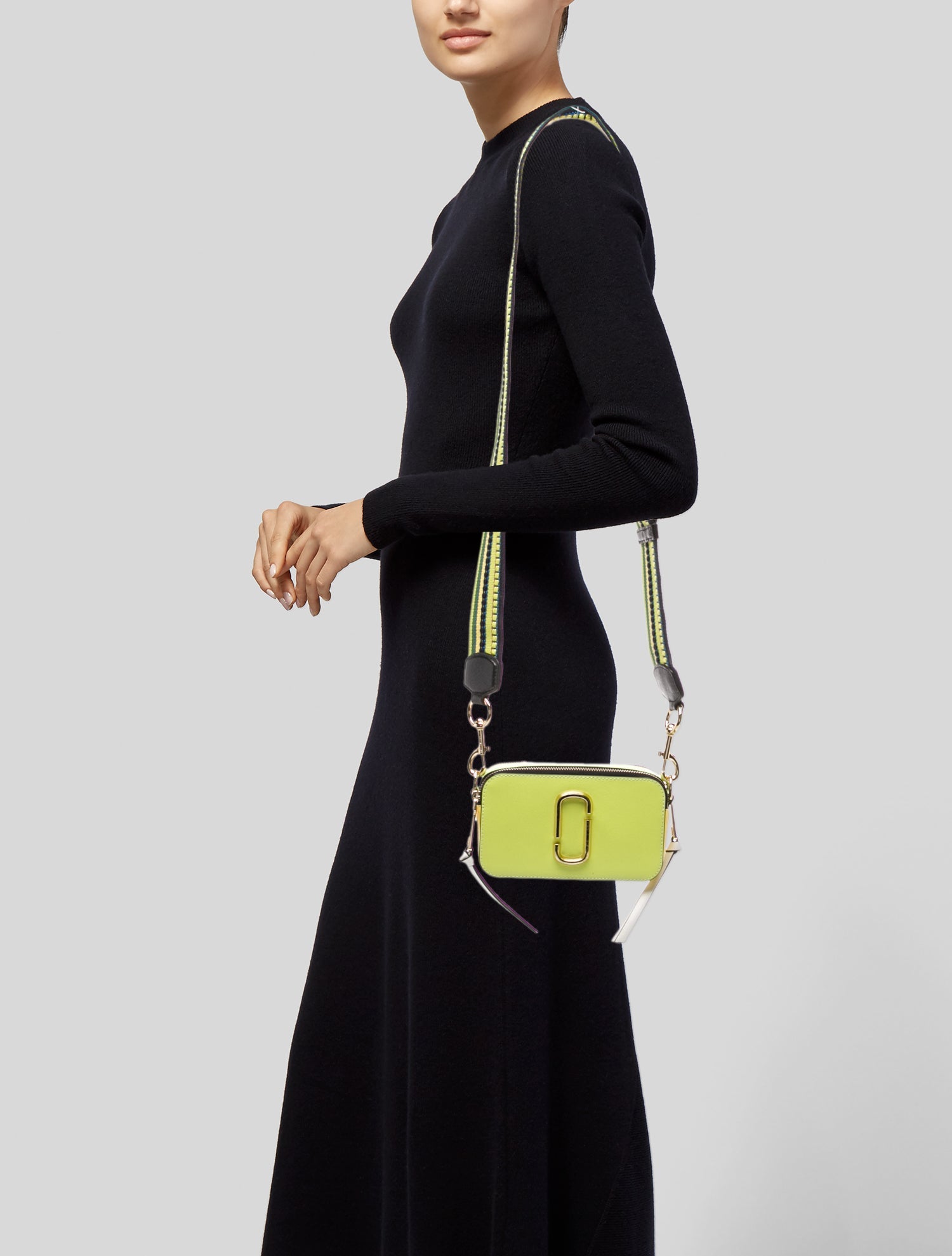 Marc Jacobs Saffiano Leather Crossbody Bag