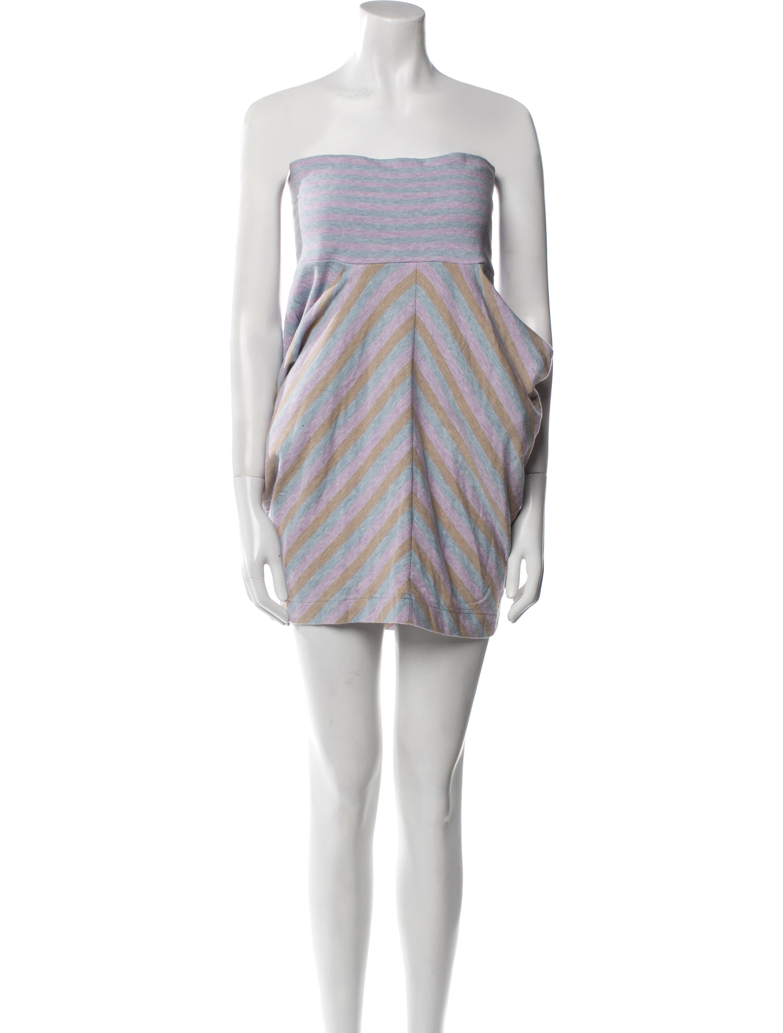 Marc Jacobs Striped One-Shoulder Sweater w/ Tags