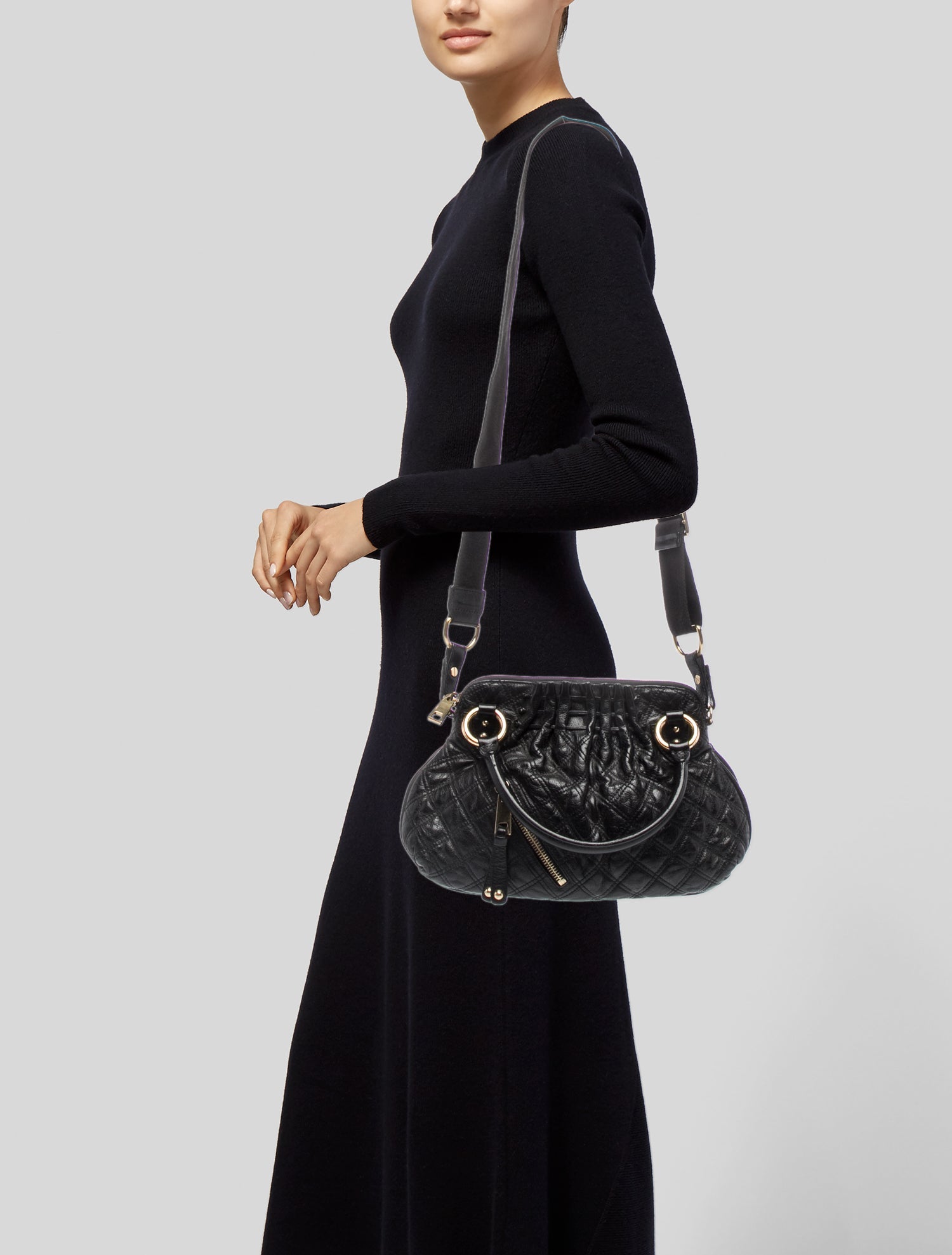 Marc Jacobs Quilted Top Handle Bag