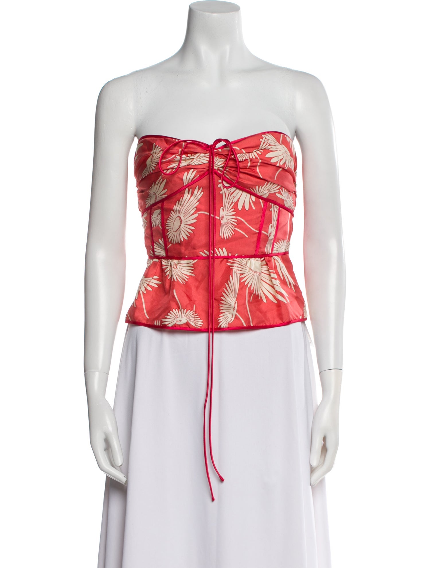 Marc Jacobs Silk Floral Print Crop Top w/ Tags