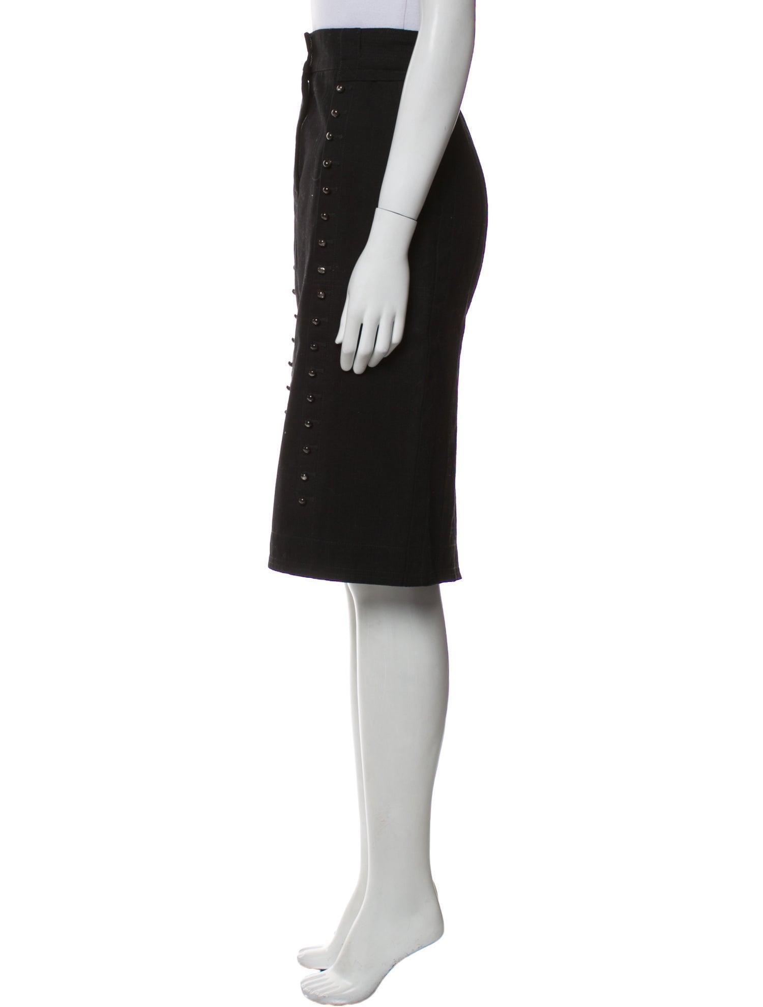 Marc Jacobs Beaded Accents Knee-Length Skirt