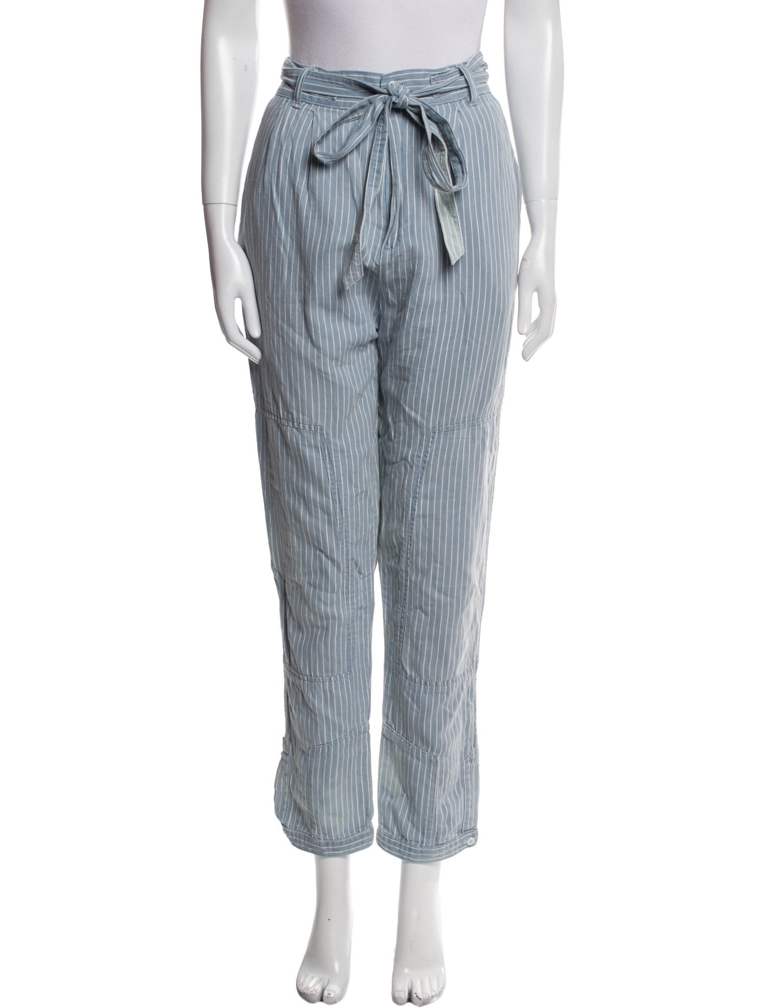 Marc Jacobs Striped Straight Leg Pants