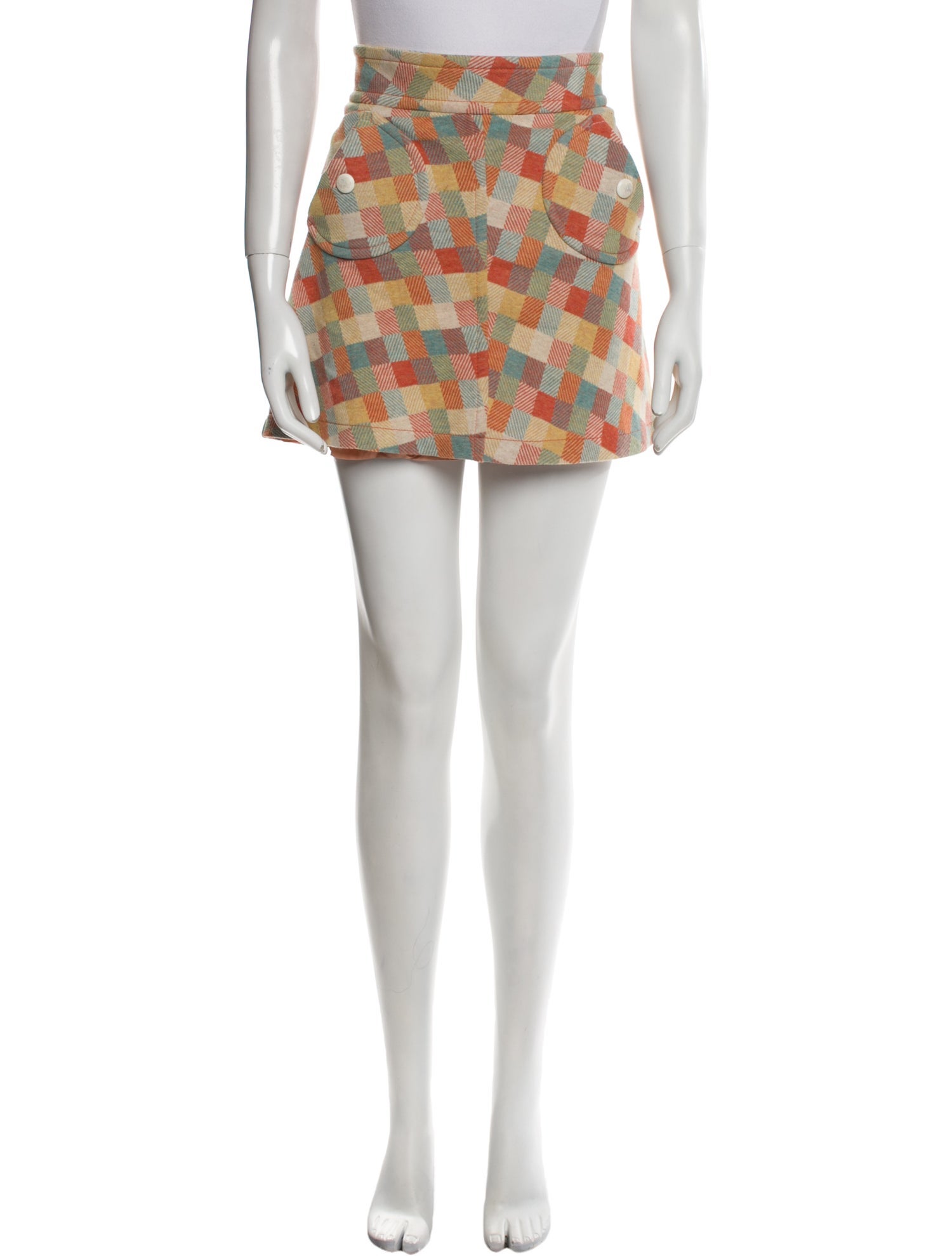 Marc Jacobs Printed Mini Skirt