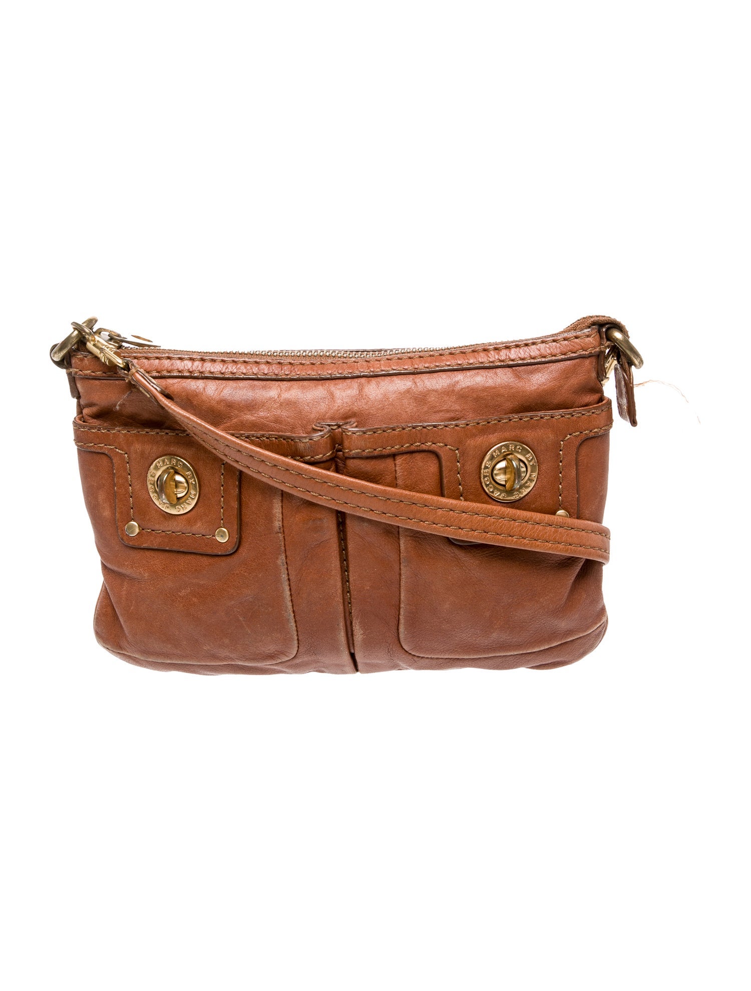 Marc Jacobs Leather Messenger Bag