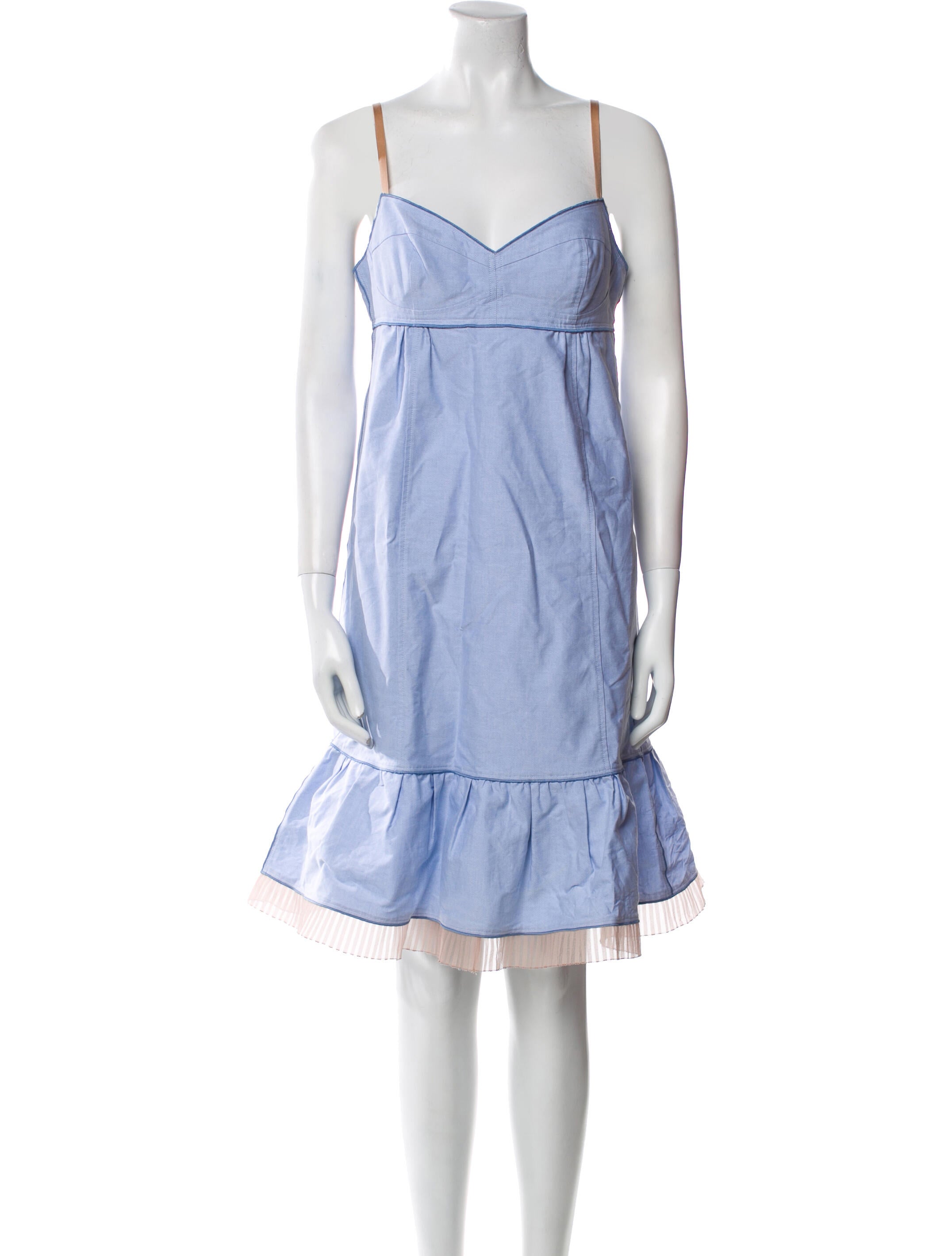 Marc Jacobs V-Neck Knee-Length Dress