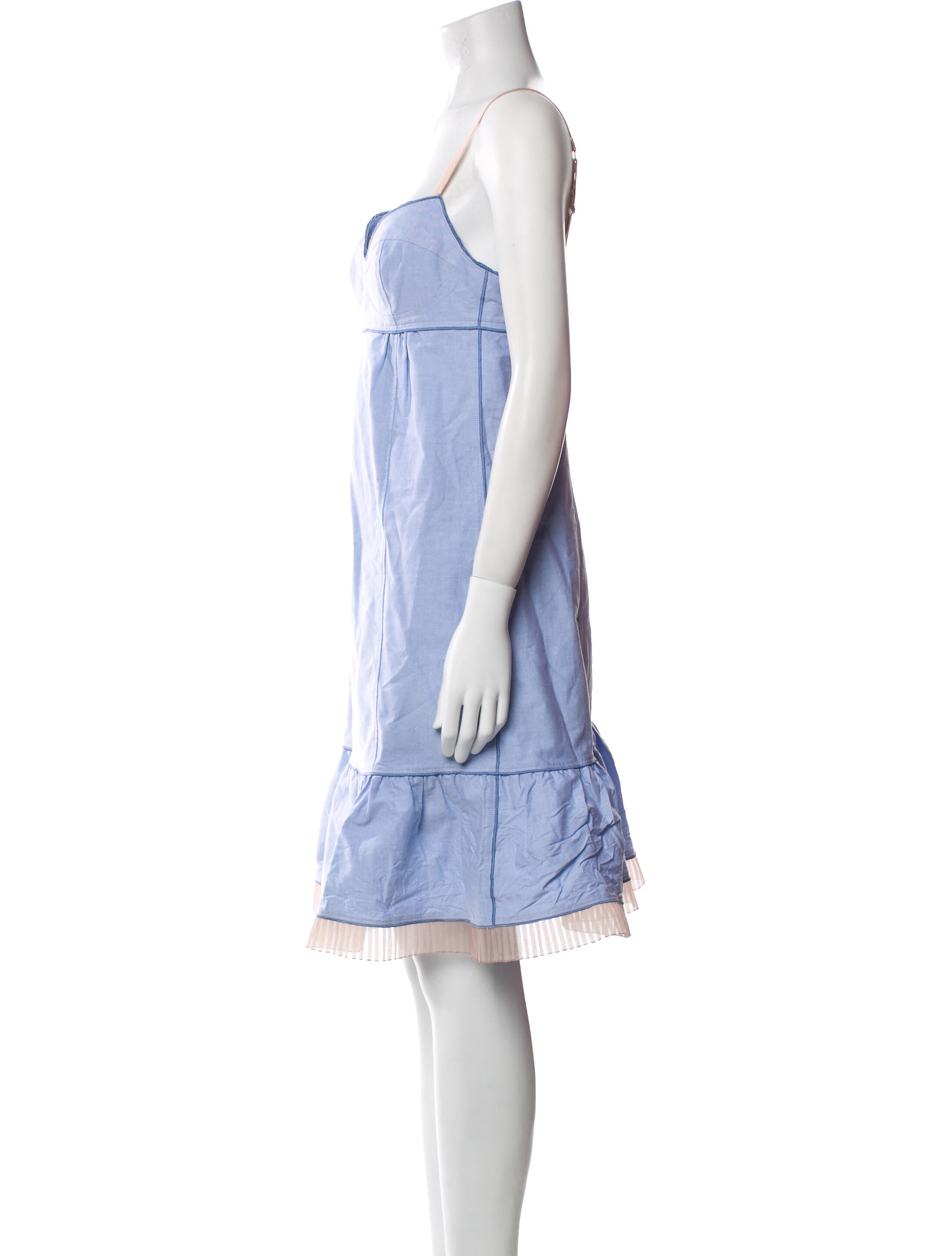 Marc Jacobs V-Neck Knee-Length Dress