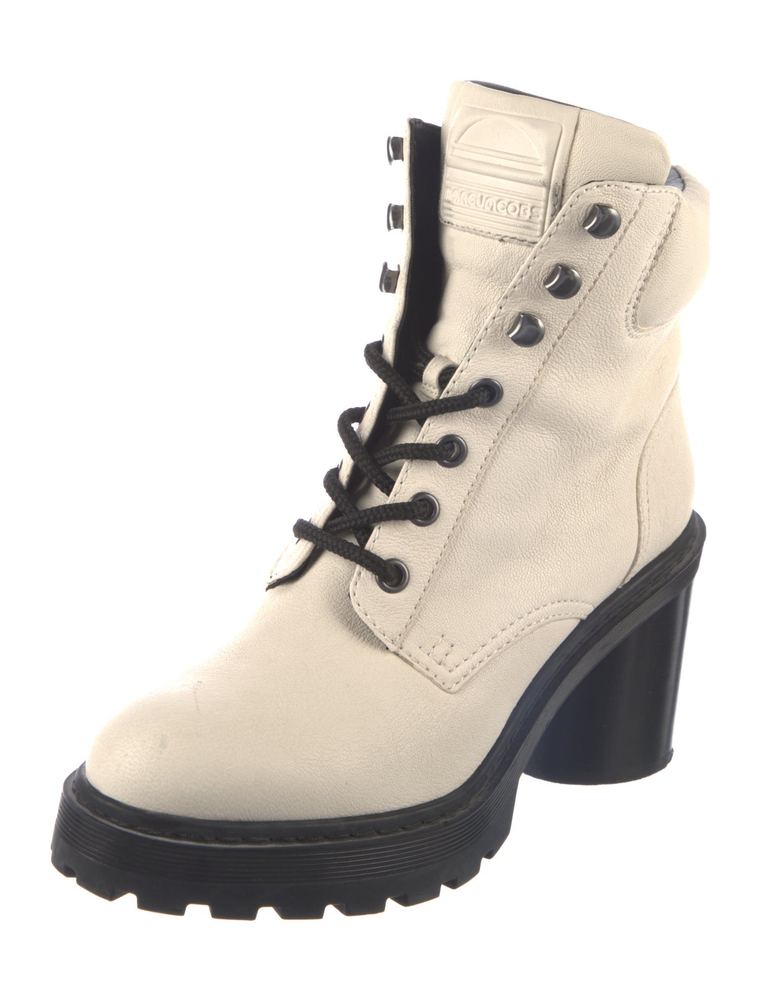 Marc Jacobs Leather Combat Boots