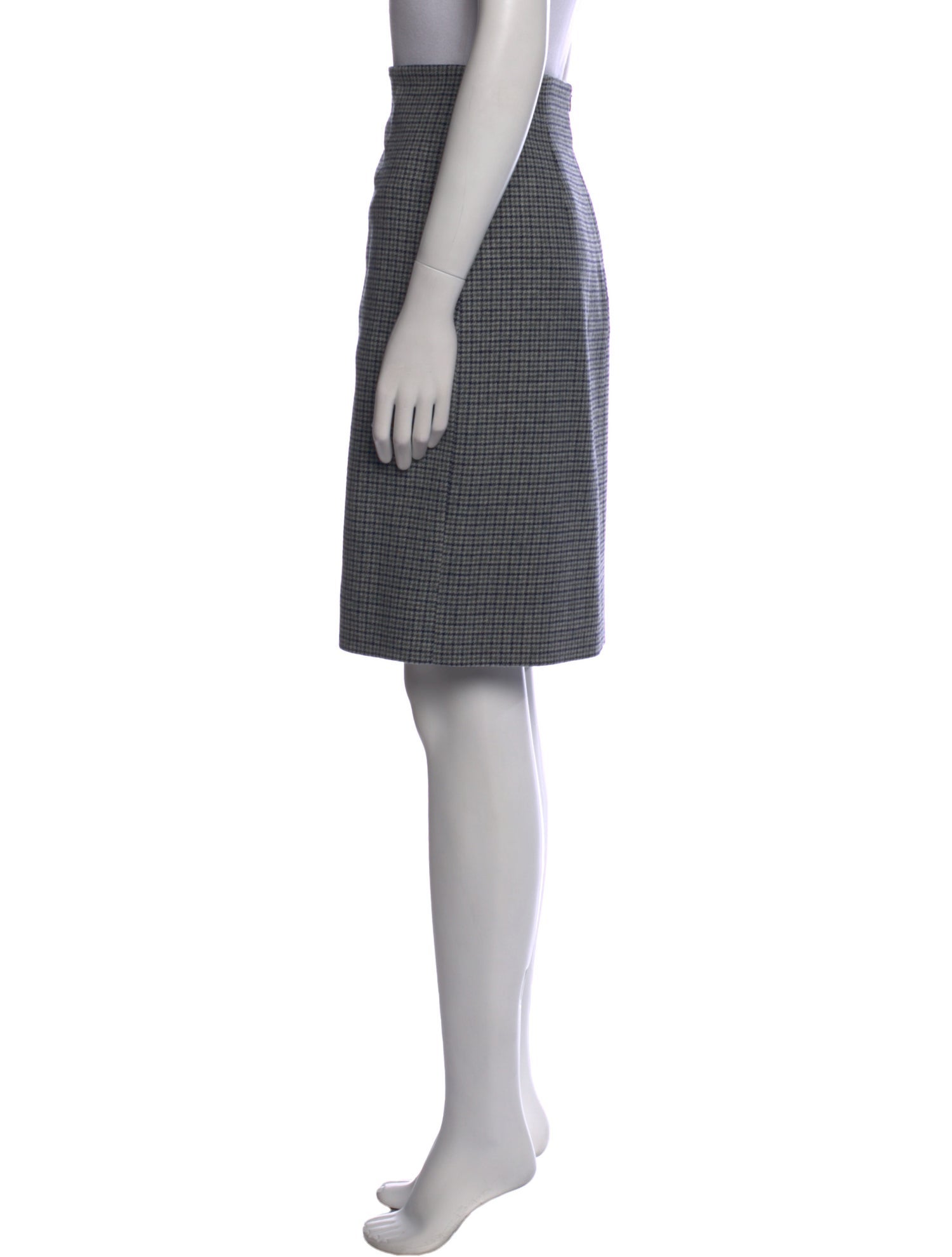 Marc Jacobs Plaid Print Knee-Length Skirt