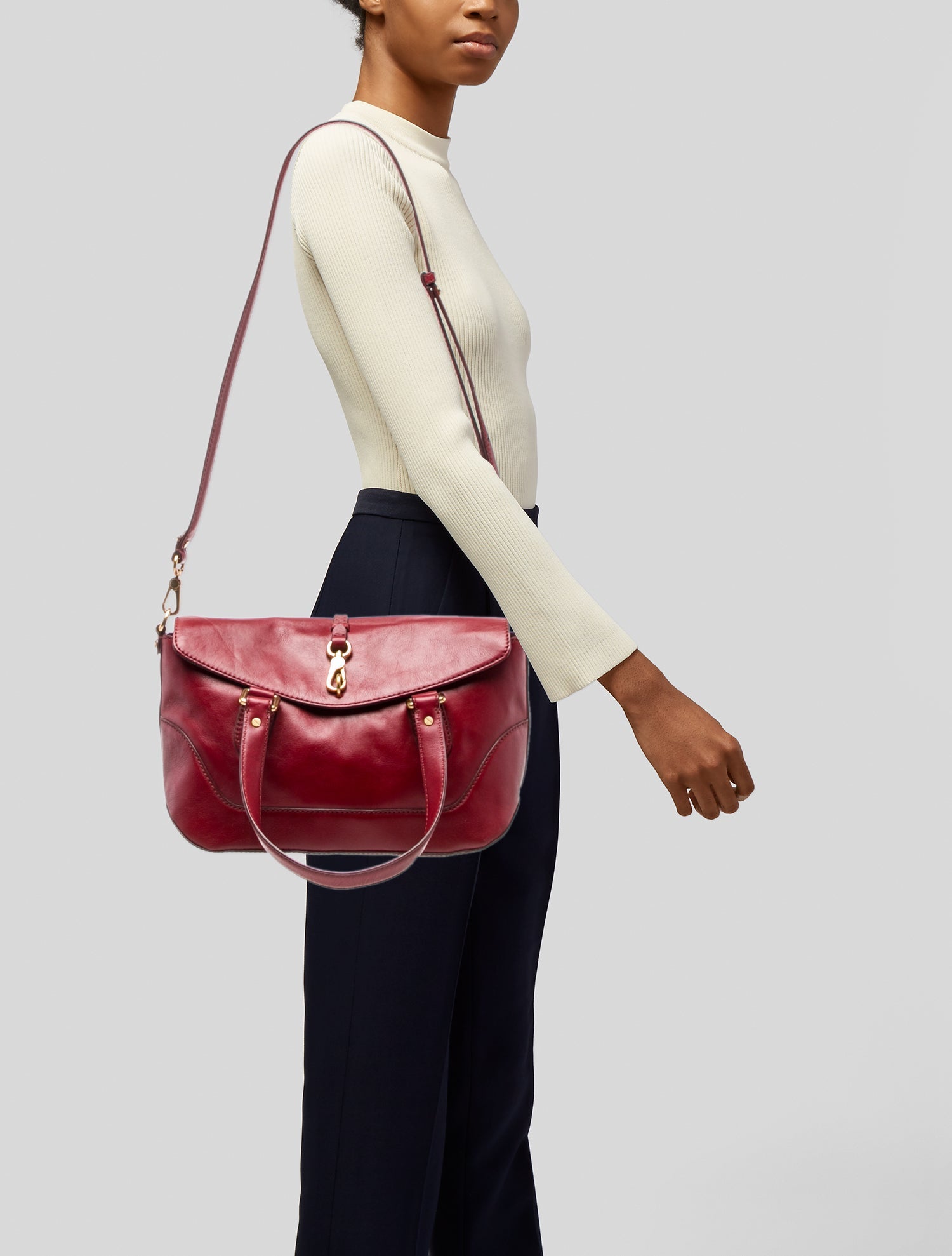 Marc Jacobs Leather Top Handle Bag