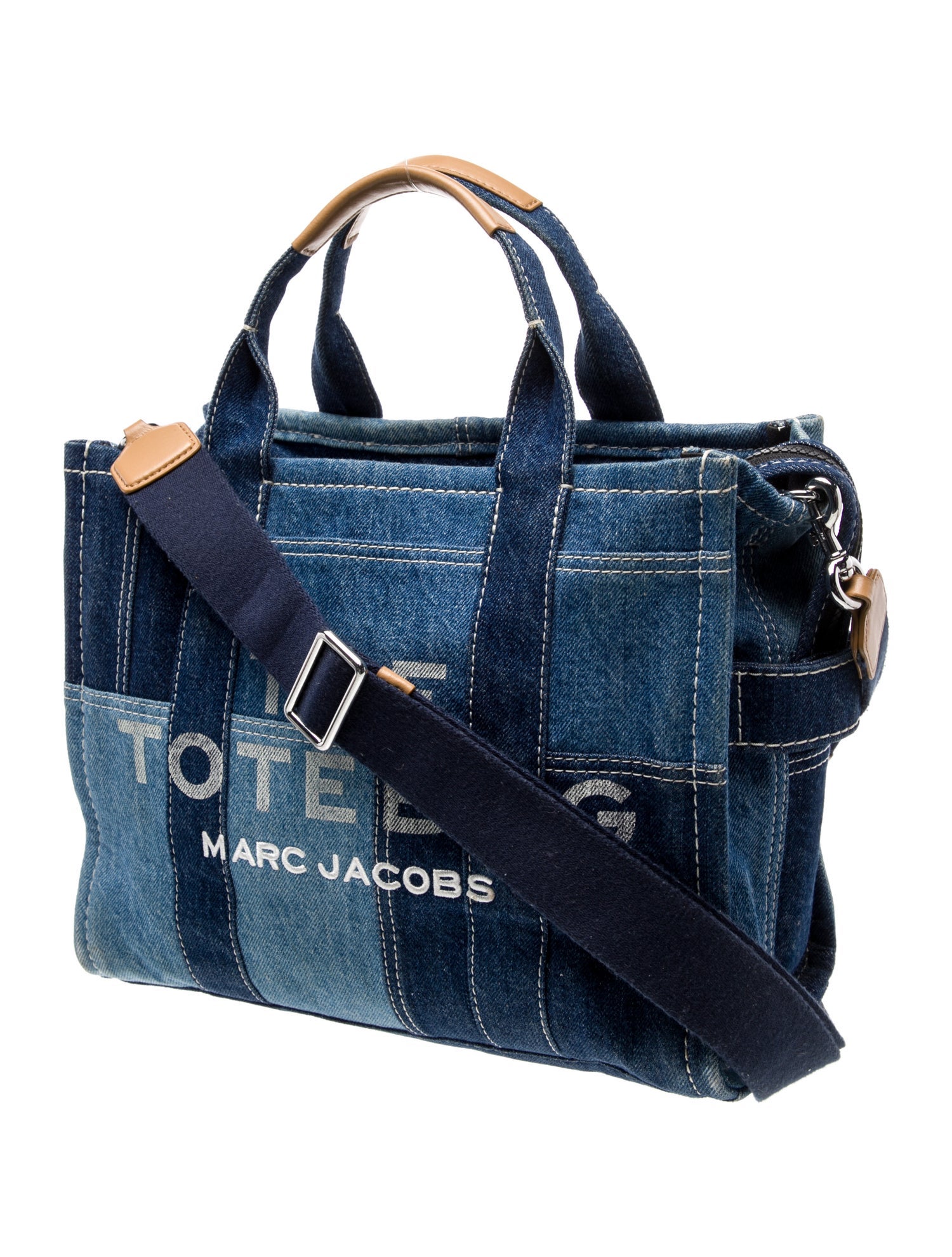 Marc Jacobs Denim Top Handle Bag