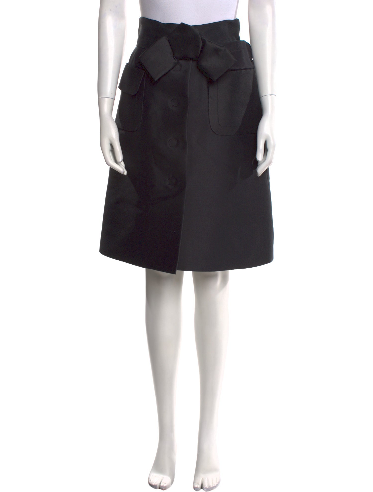 Marc Jacobs Bow Accents Knee-Length Skirt