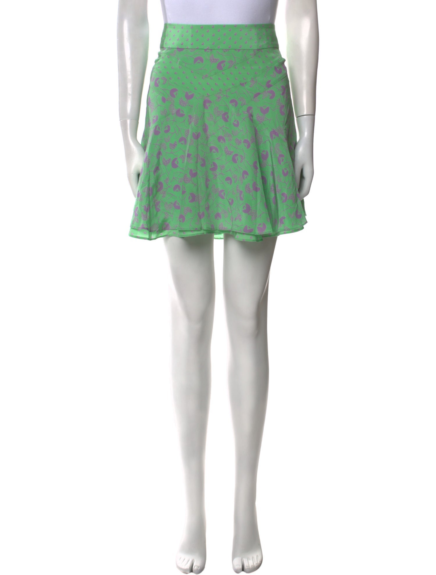 Marc Jacobs Silk Mini Skirt