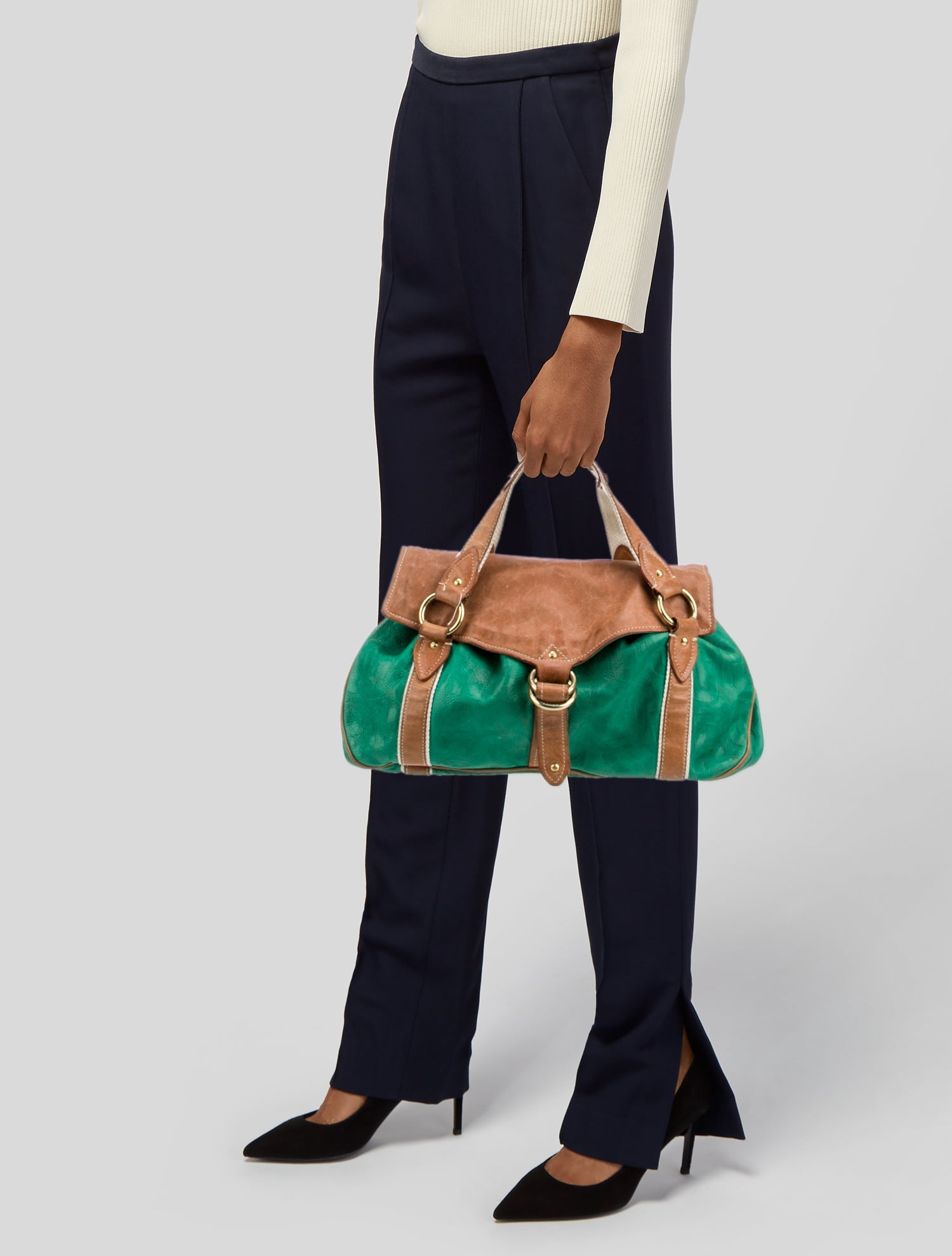 Marc Jacobs Leather Top Handle Bag