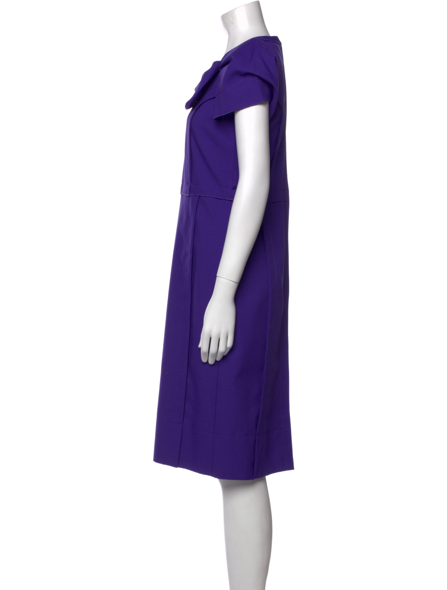 Marc Jacobs Crew Neck Midi Length Dress