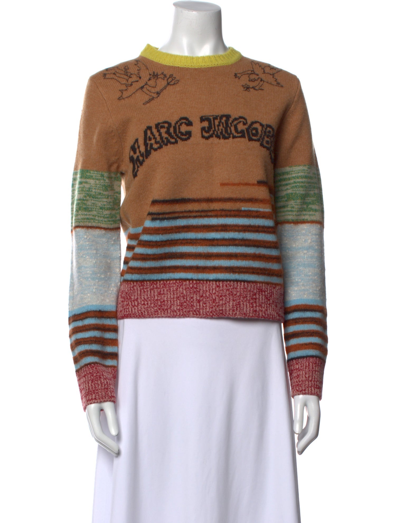 Marc Jacobs Wool Striped Sweater w/ Tags