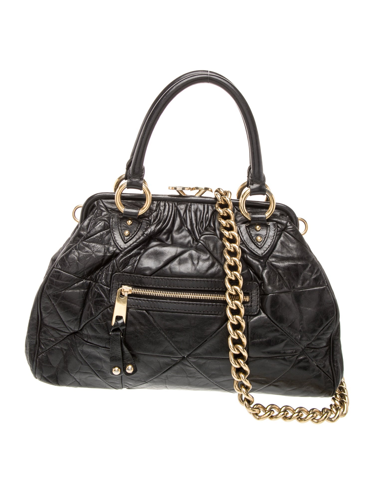 Marc Jacobs Quilted Top Handle Bag