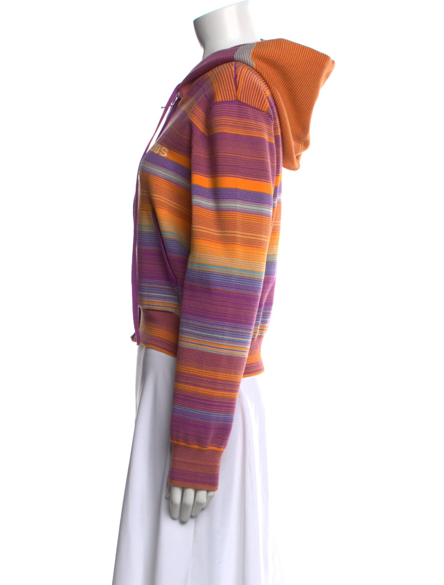 Marc Jacobs Striped V-Neck Sweater