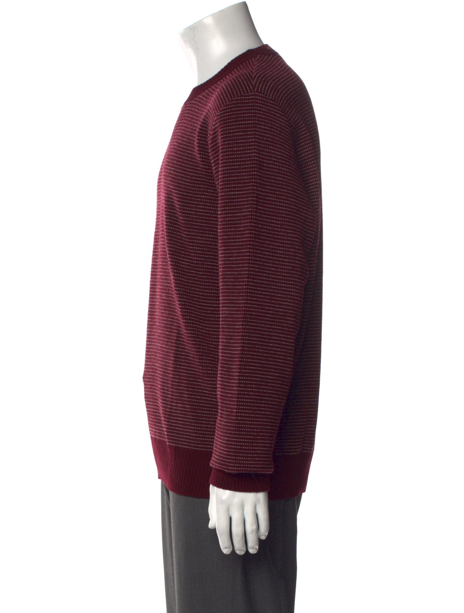 Marc Jacobs Virgin Wool Striped Pullover