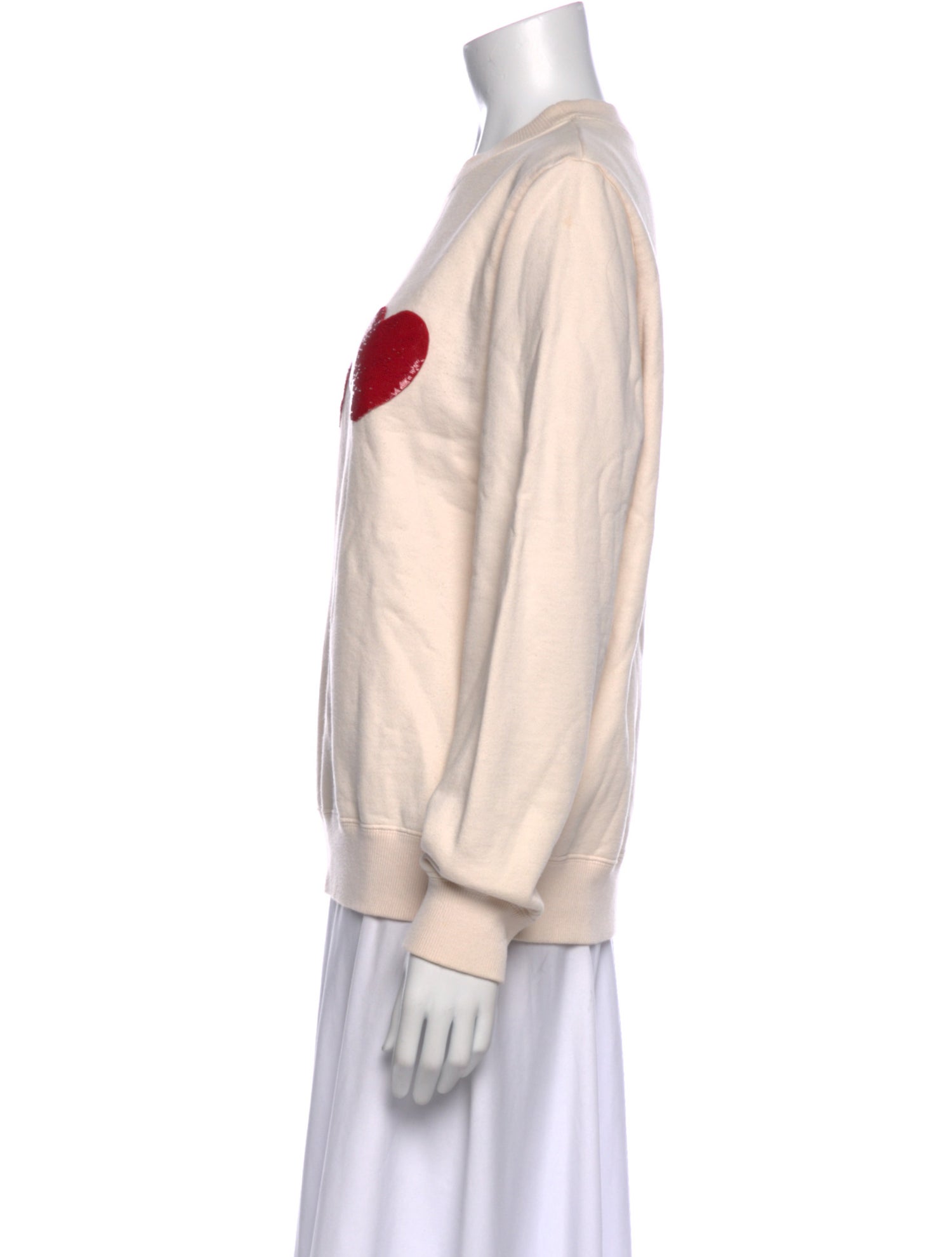 Marc Jacobs Graphic Print Crew Neck Sweatshirt